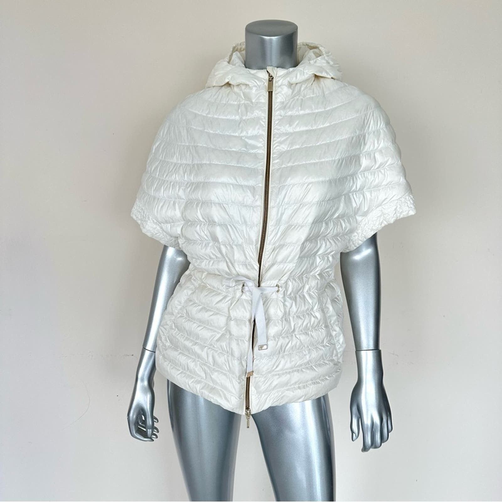 image of New!!! Geox Warm Women Vest Size 6 Us in White
