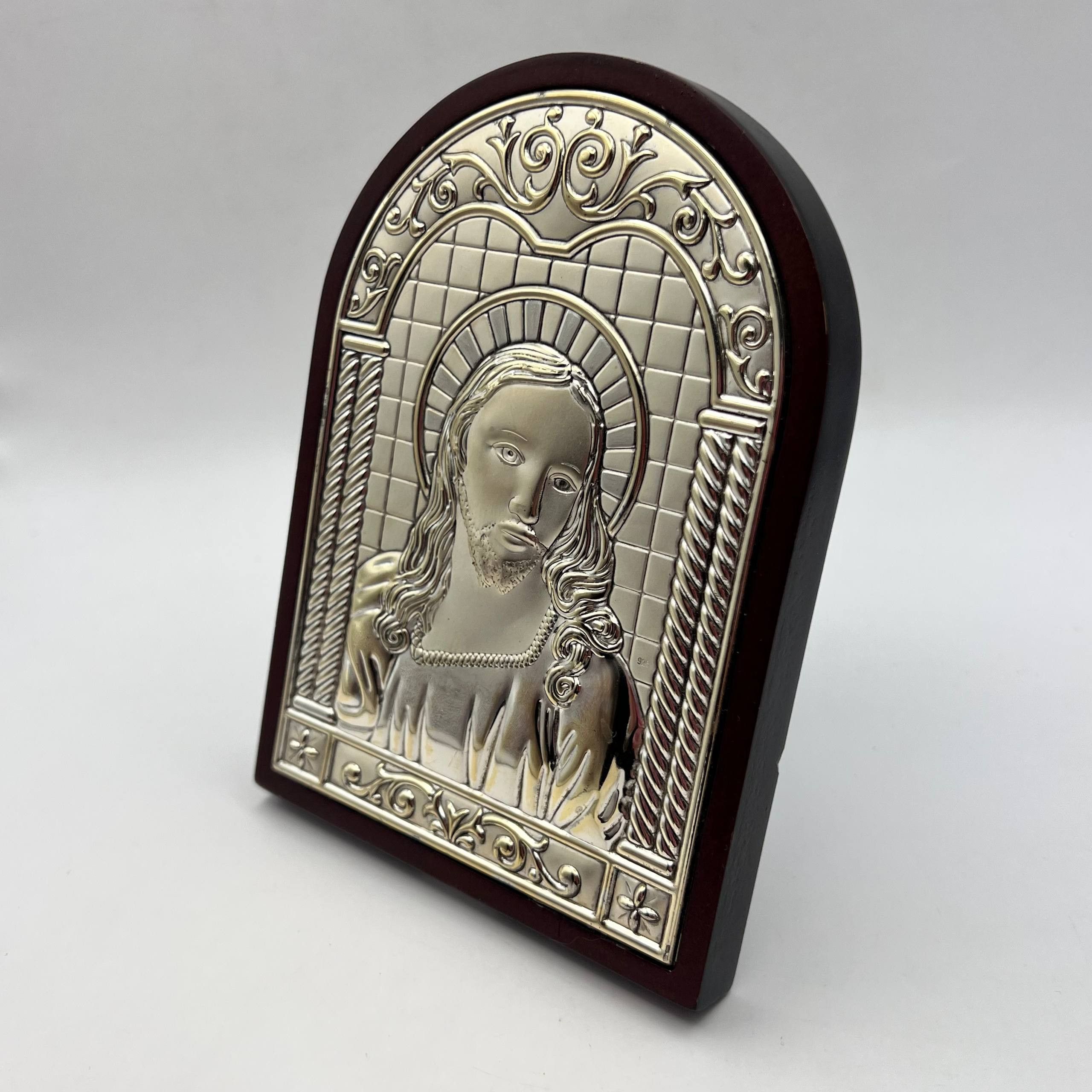 Vintage Vintage Jesus Christ Icon Silver 925 Decor Size ONE SIZE - 9 Thumbnail
