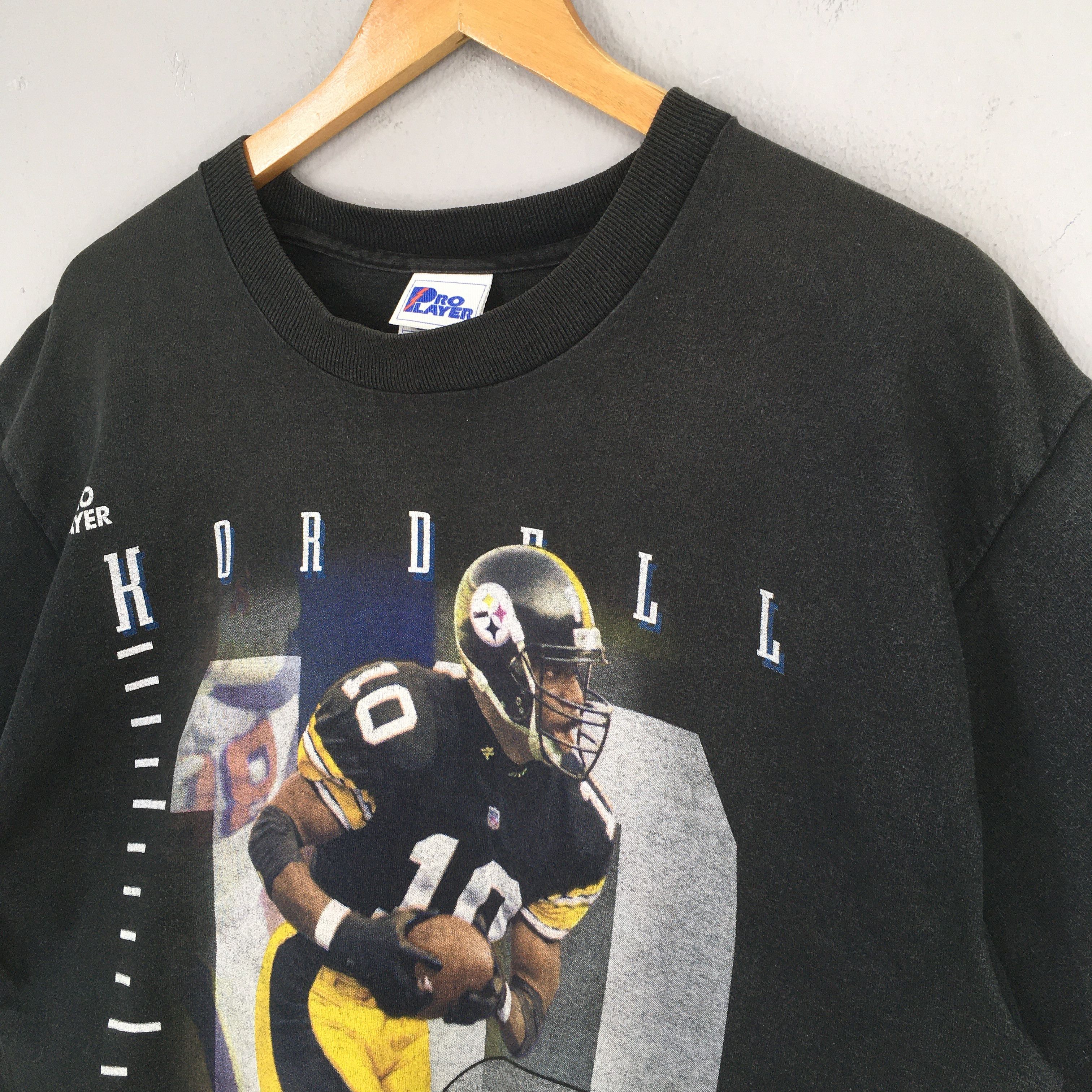 NFL × Pro Player Vintage Pittsburgh Steelers NFL Football Black Tshirt Large Size US L / EU 52-54 / 3 - 3 Thumbnail