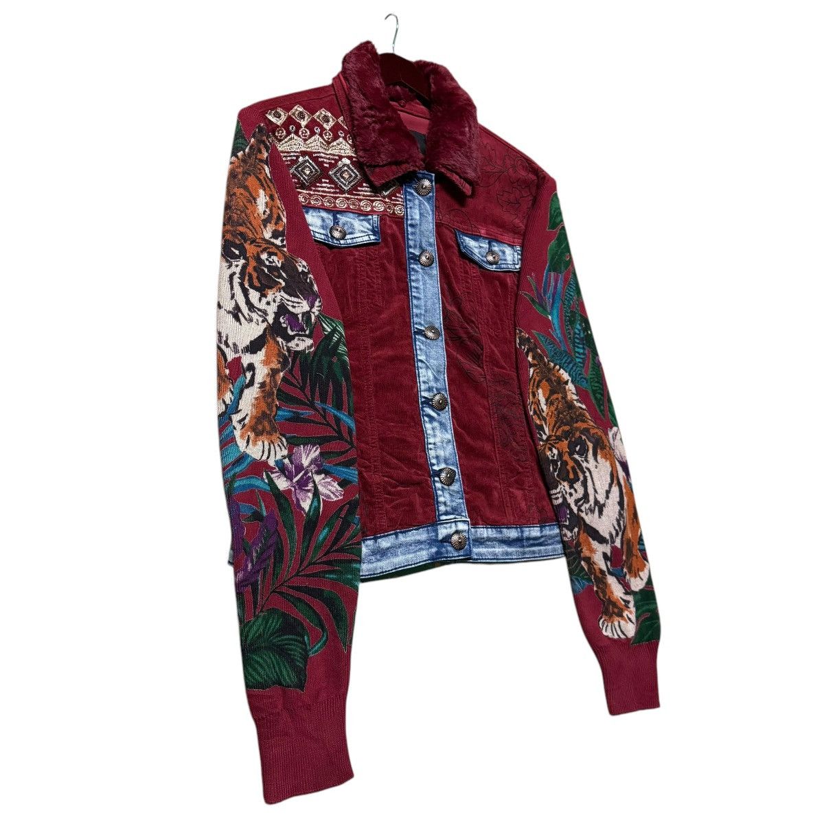 Desigual Nice Design Desigual Corduroy Trucker Jacket Size M / US 6-8 / IT 42-44 - 3 Thumbnail