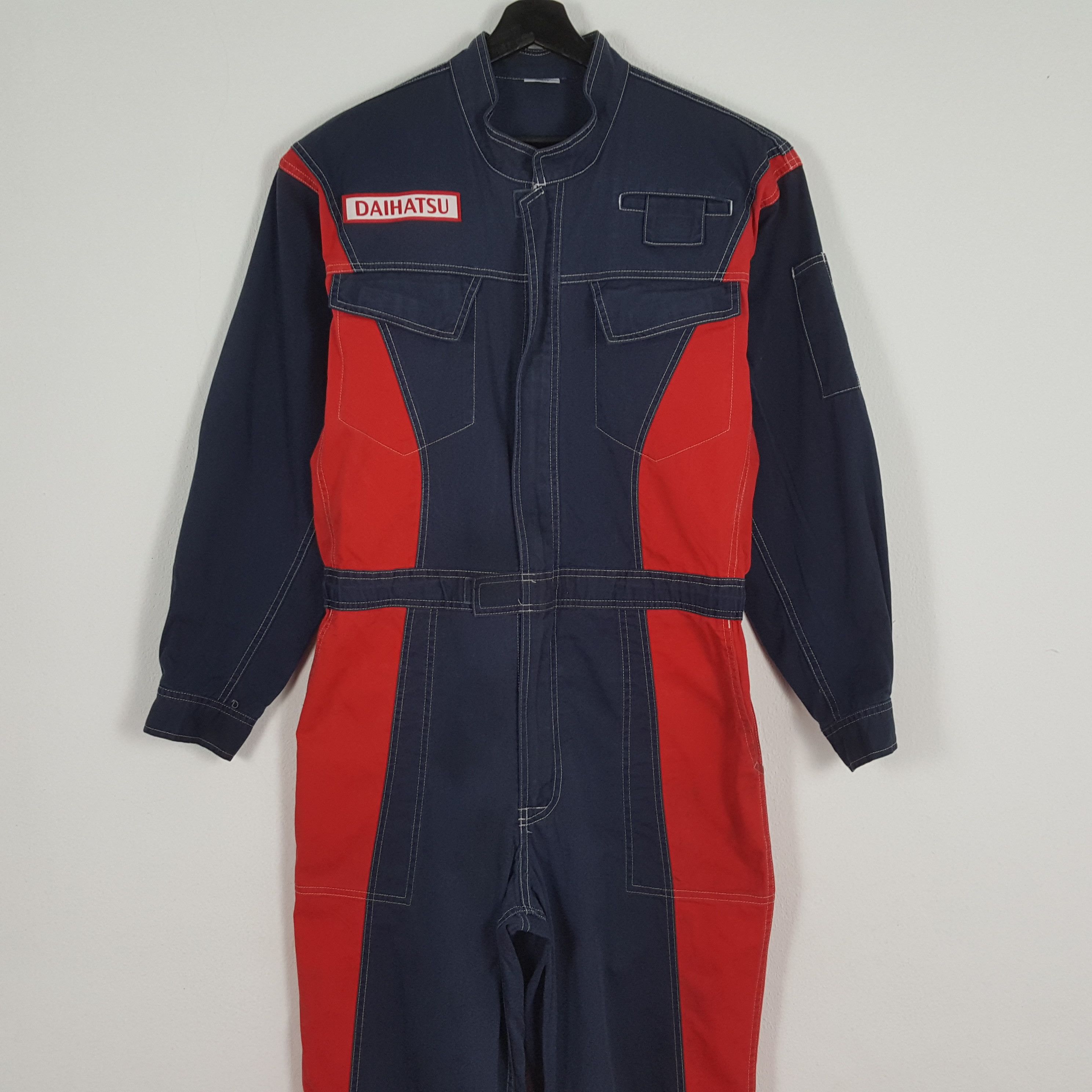 Vintage DAIHATSU Motorsports Racing Workwear Coverall Jacket Size US L / EU 52-54 / 3 - 5 Thumbnail