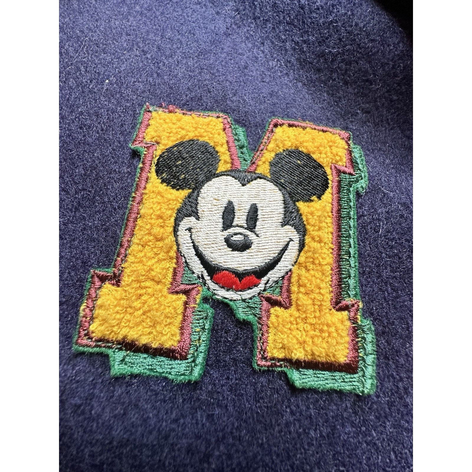 Disney VINTAGE Disney Wool Mickey Mouse Varsity Jacket Size XL Size US XL / EU 56 / 4 - 15 Thumbnail