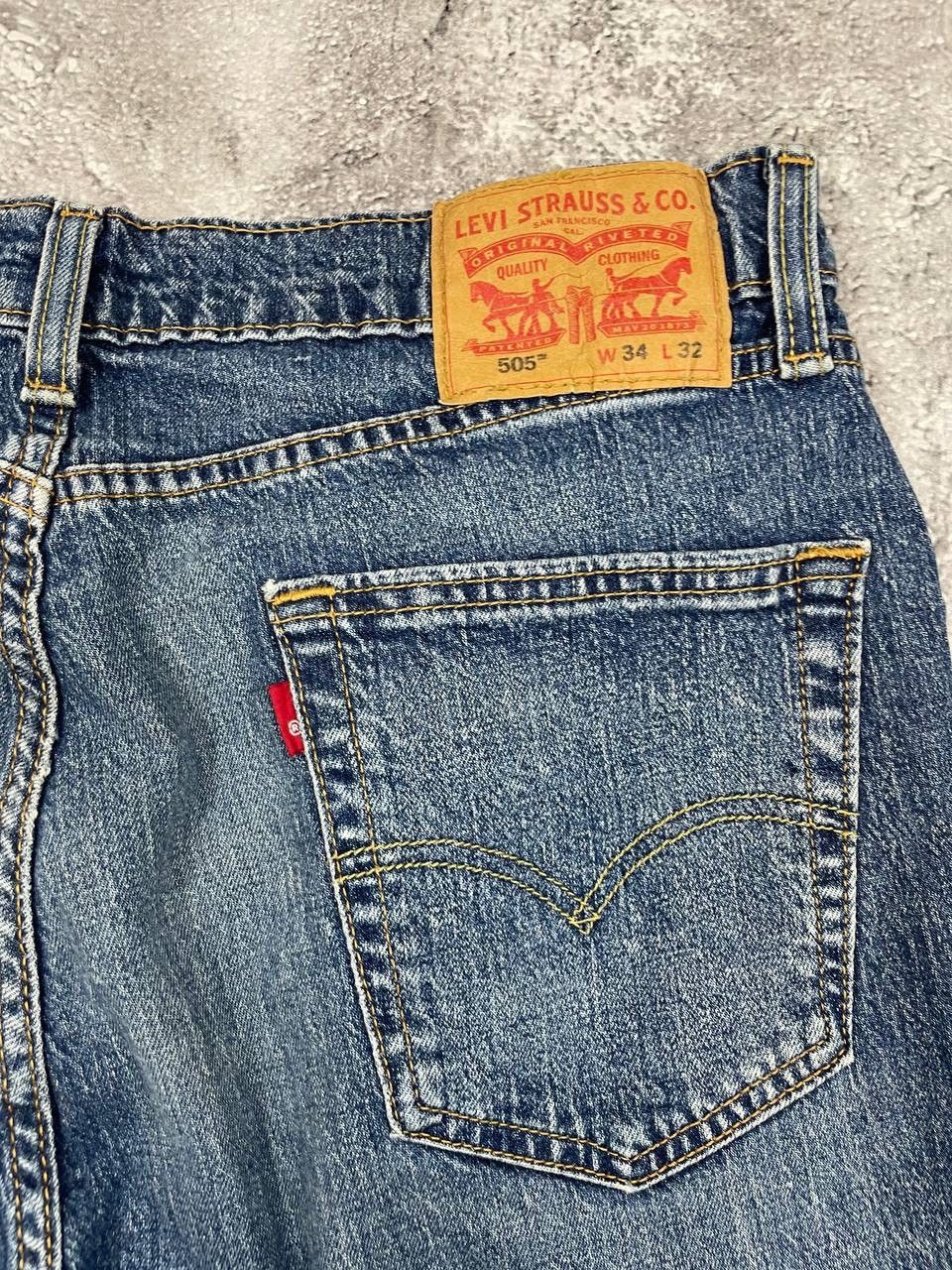 Levi's Levi's 501 Men Vintage Denim Jeans Straight Fit Blue SizeW34 Size US 34 / EU 50 - 10 Thumbnail