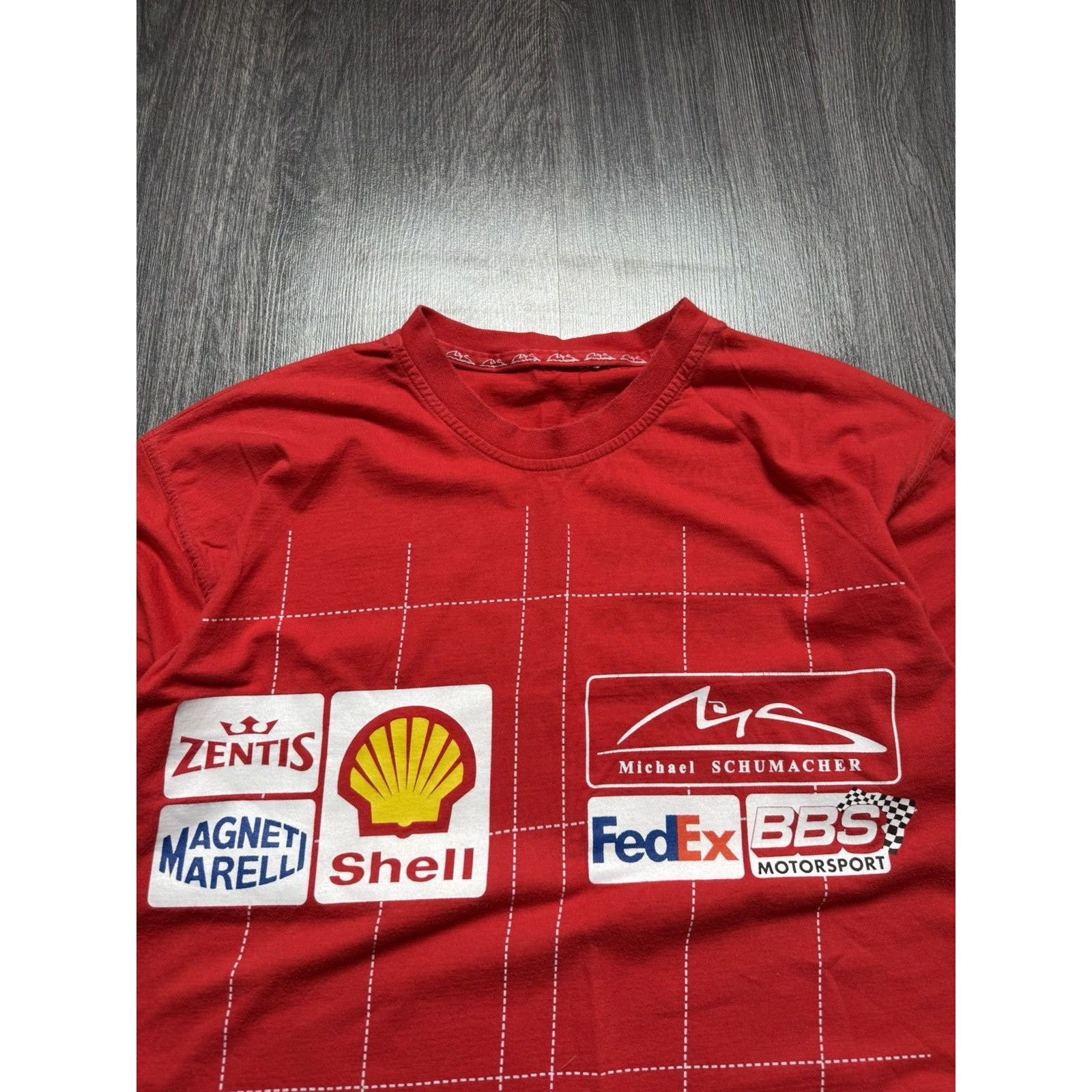 Ferrari × Vintage Vintage 1999 Ferrari Michael Chumacher F1 Edition Size US M / EU 48-50 / 2 - 6 Thumbnail
