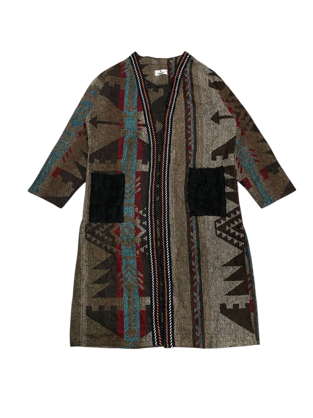 Japanese Brand × Vintage Vintage Yundou Native Navajo Kimono Size US M / EU 48-50 / 2 - 3 Thumbnail