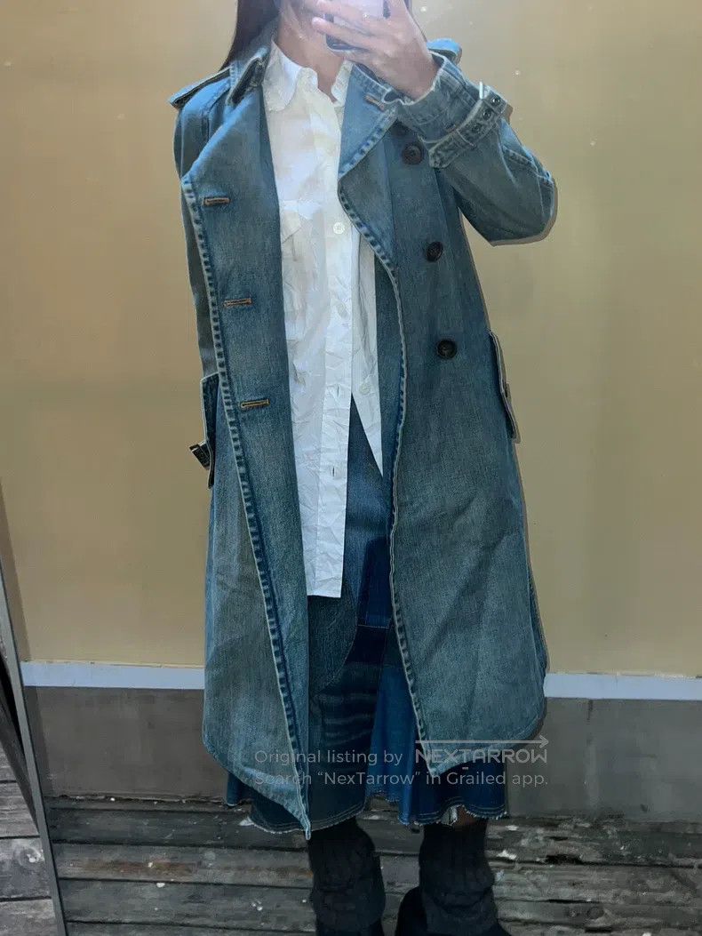 Junya Watanabe Junya Watanabe Denim trench coat Size XS / US 0-2 / IT 36-38 - 5 Thumbnail