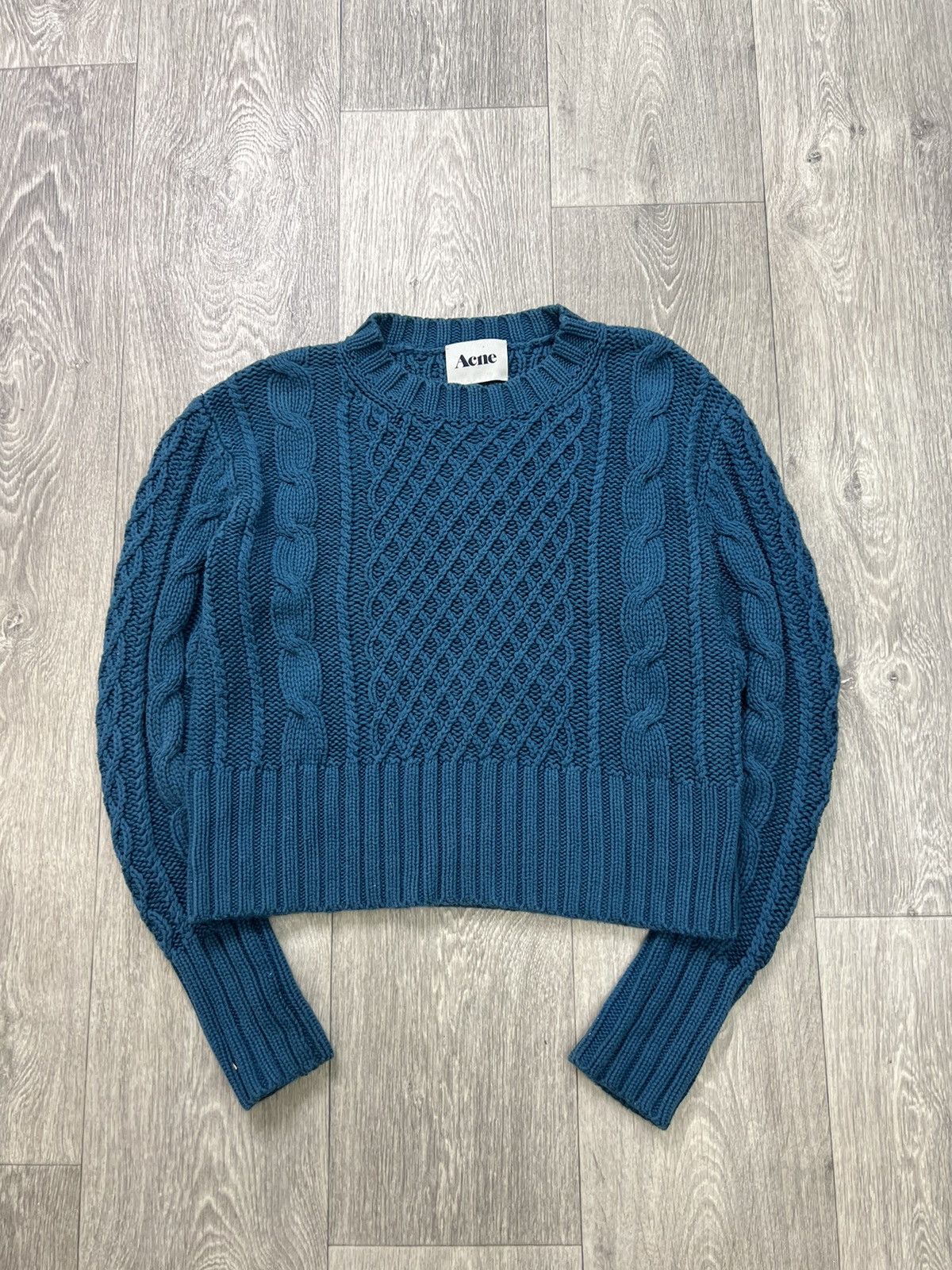 Acne Studios Acne Knit Cable Crop Sweater Size M / US 6-8 / IT 42-44 - 1 Thumbnail
