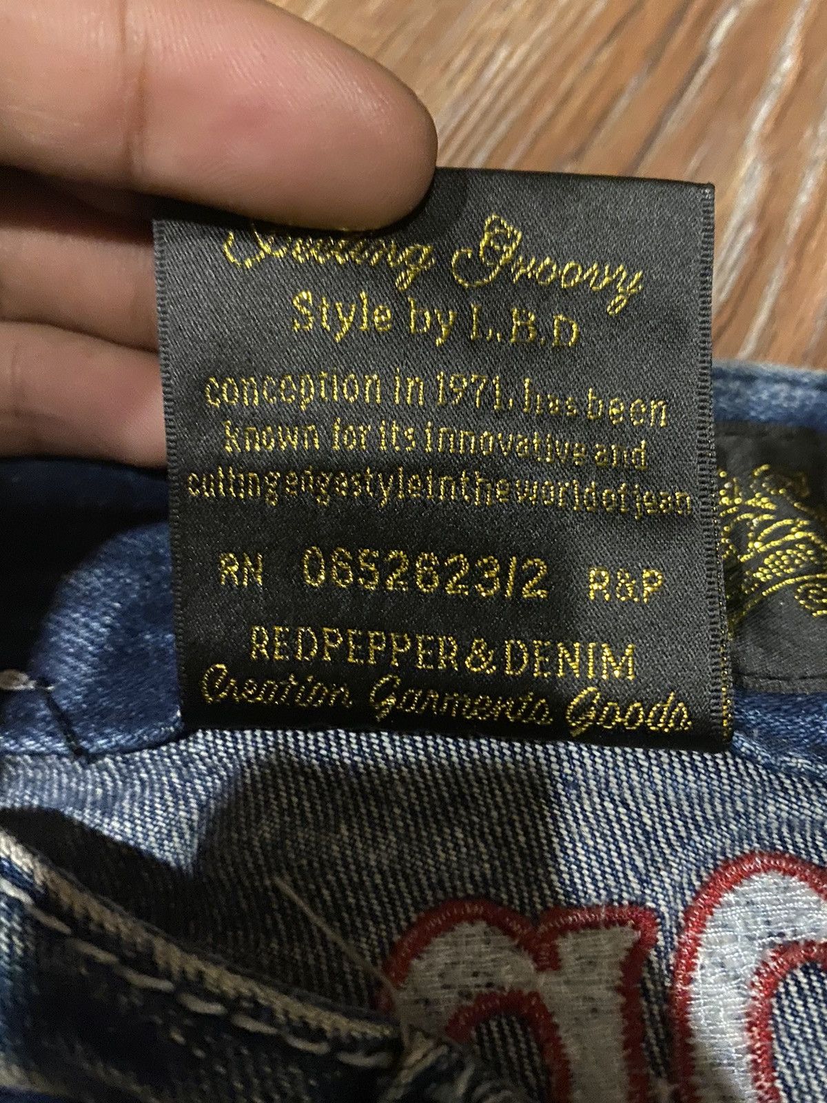 Hysteric Glamour Flare jeans redpepper distressed Boot cut Size 32" / US 10 / IT 46 - 9 Thumbnail