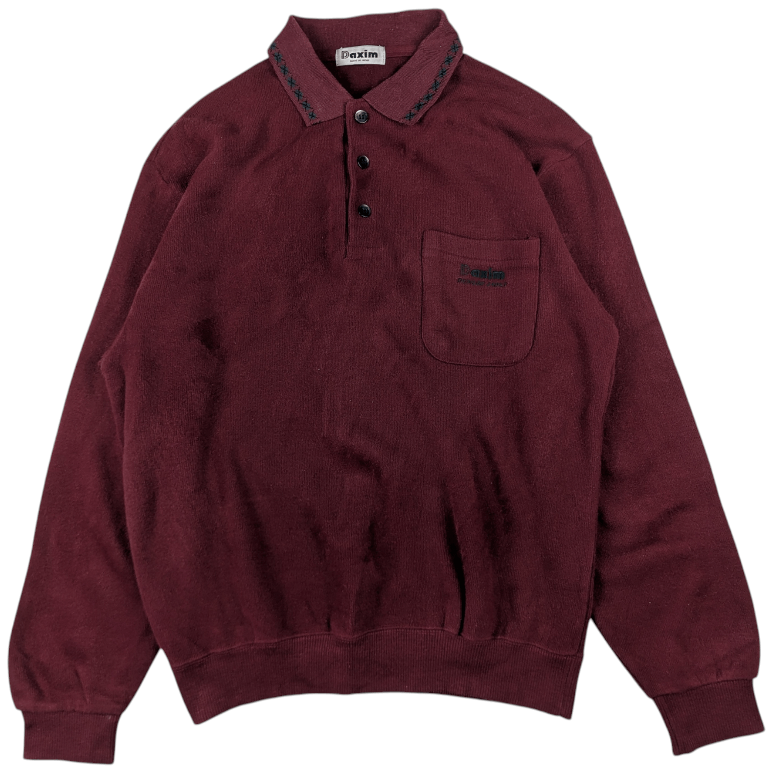 Dunlop Vintage 90's DAXIM Dunlop Retro Classic Sweatshirts Size US M / EU 48-50 / 2 - 3 Thumbnail