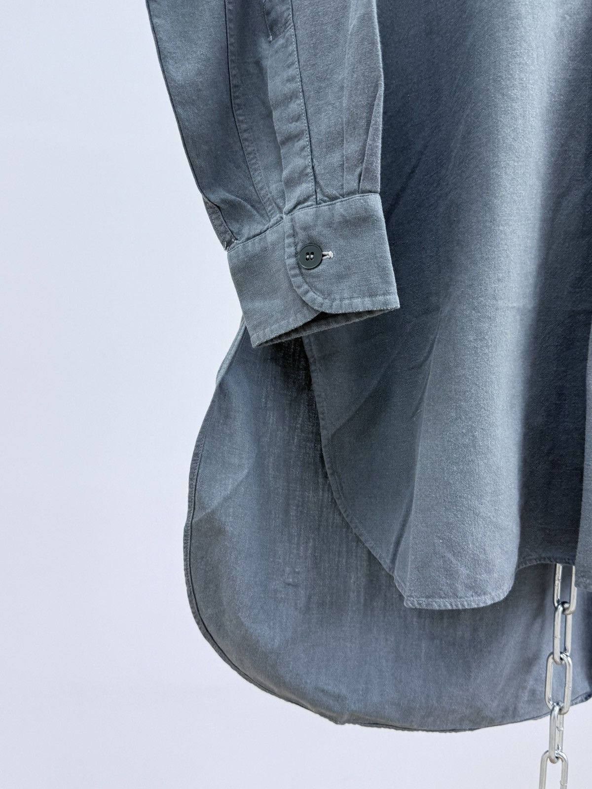 Vetra Vintage 1960s French Workwear Sanfor 1/4 Long Shirt Size US S / EU 44-46 / 1 - 4 Thumbnail