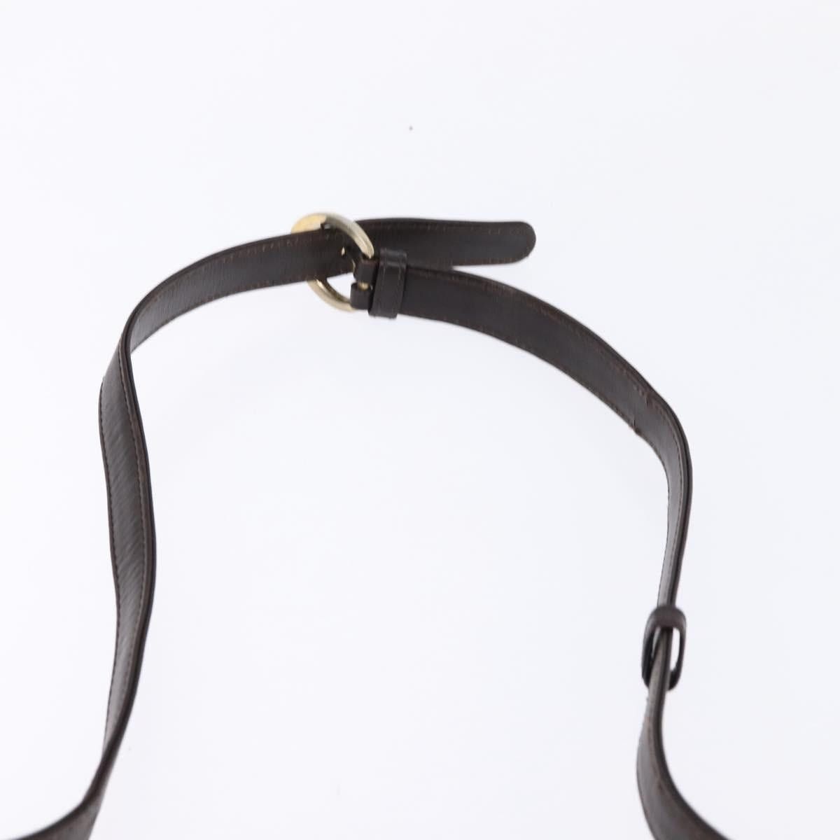 Gucci GUCCI Shoulder Bag Leather Brown Gold Size ONE SIZE - 8 Thumbnail