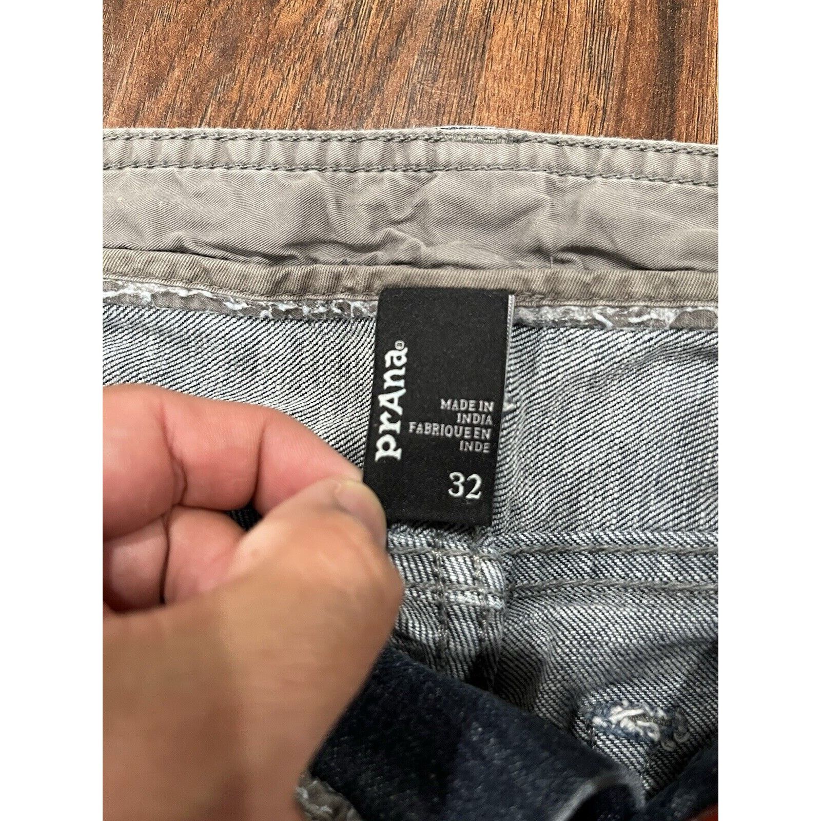 Prana Prana Breathe Jeans Mens 32 X 28 Blue Denim Straight Leg Size US 32 / EU 48 - 5 Thumbnail