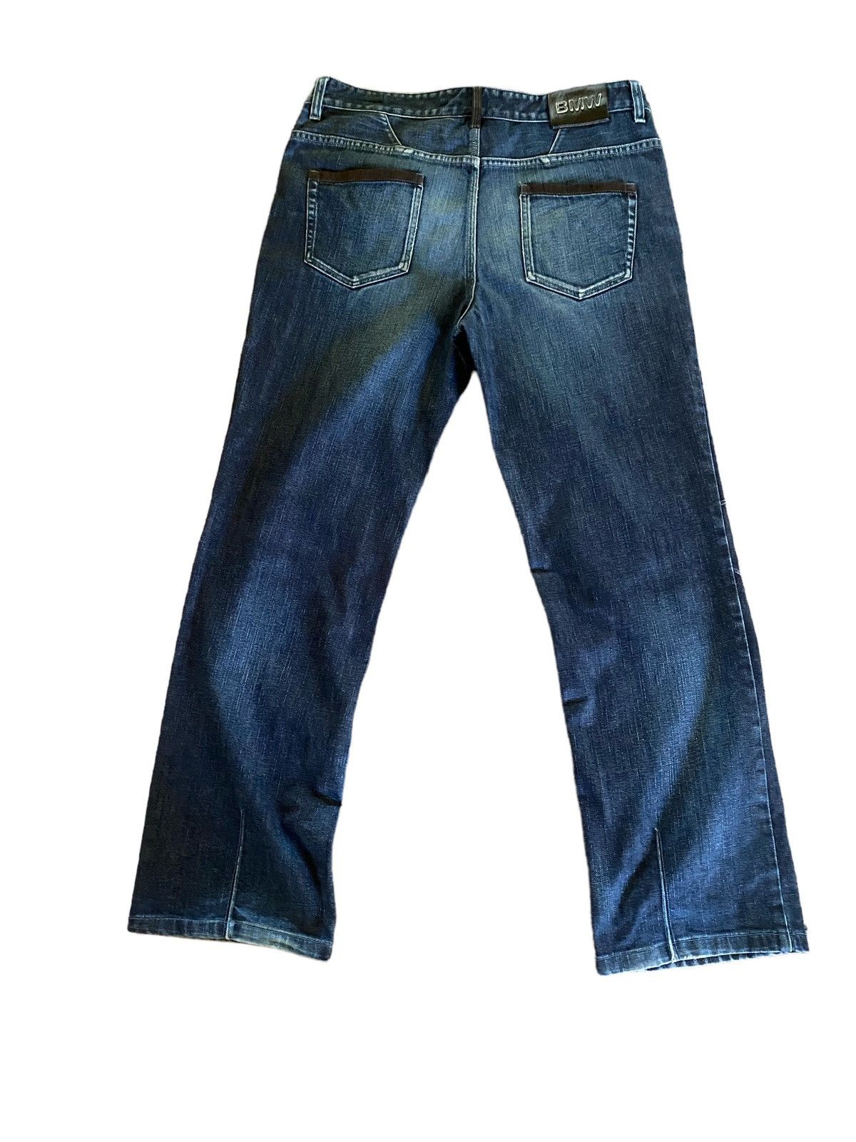 BMW Vintage Bmw Rare Design Blue Denim Size US 34 / EU 50 - 2 Thumbnail