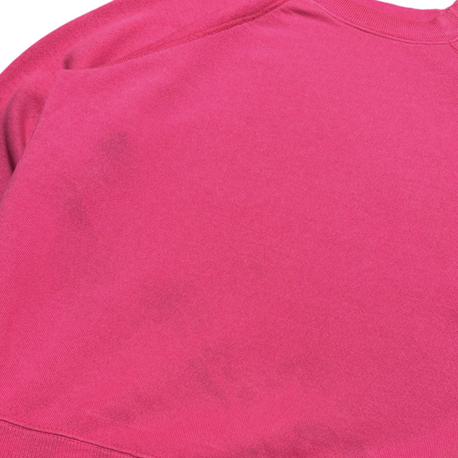 Hanes Vintage 90s Hanes Pullover Raglan Cut Sweatshirt Pink XL Size XL / US 12-14 / IT 48-50 - 2 Thumbnail