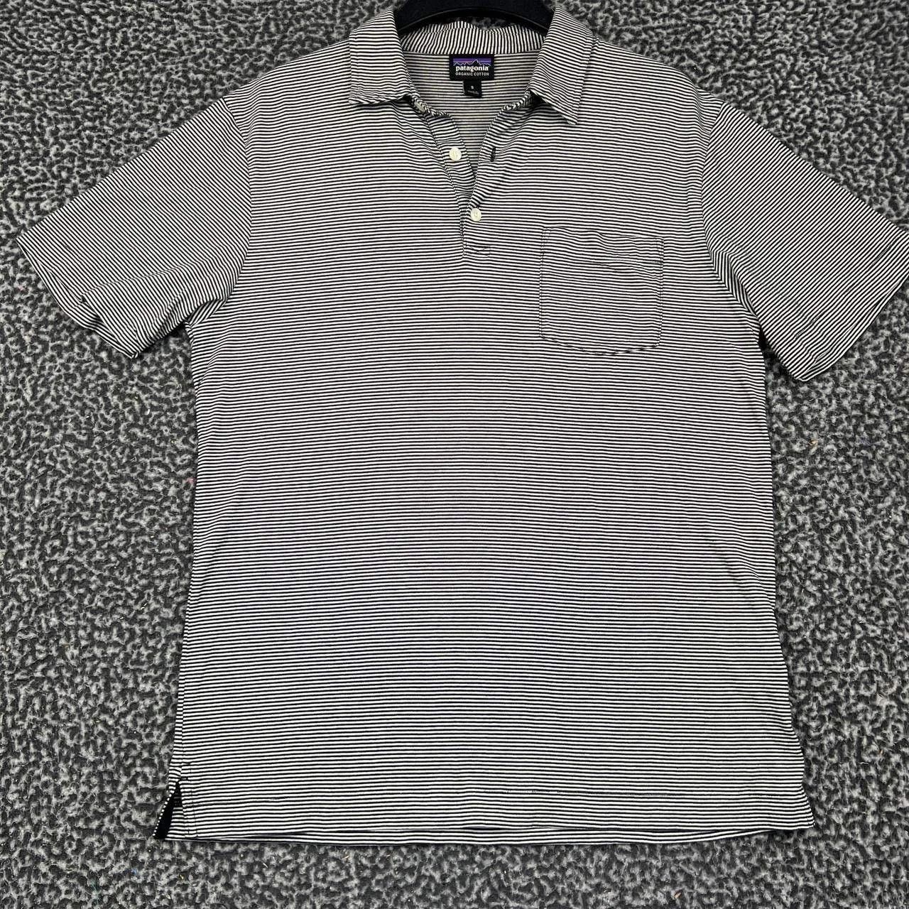 Patagonia Patagonia Polo Shirt Striped Short Sleeve Organic Cotton S Size US S / EU 44-46 / 1 - 1 Thumbnail