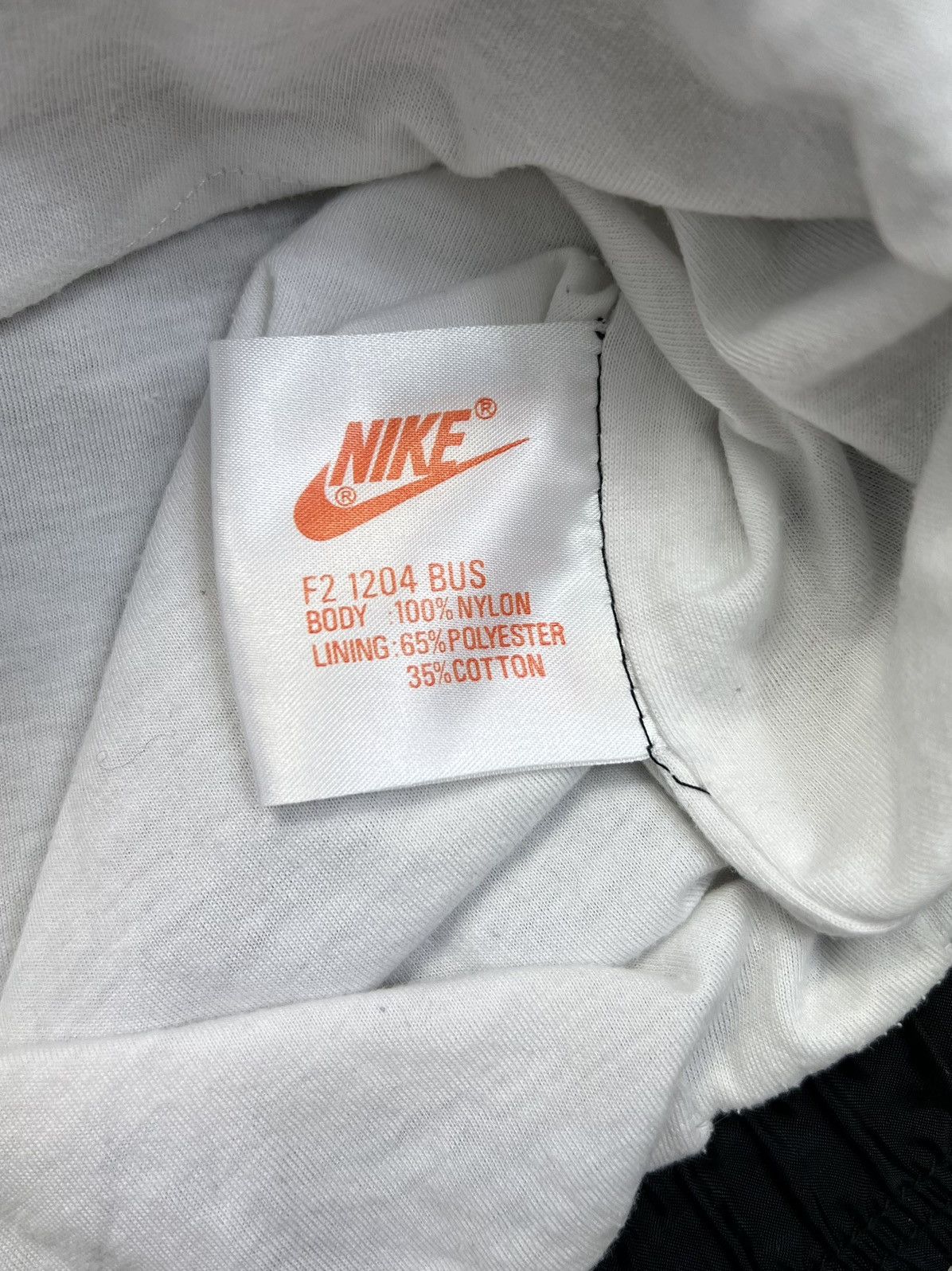 Nike Nike Vintage 80's Ortialion Jacket Zipped Nylon Size US L / EU 52-54 / 3 - 4 Thumbnail