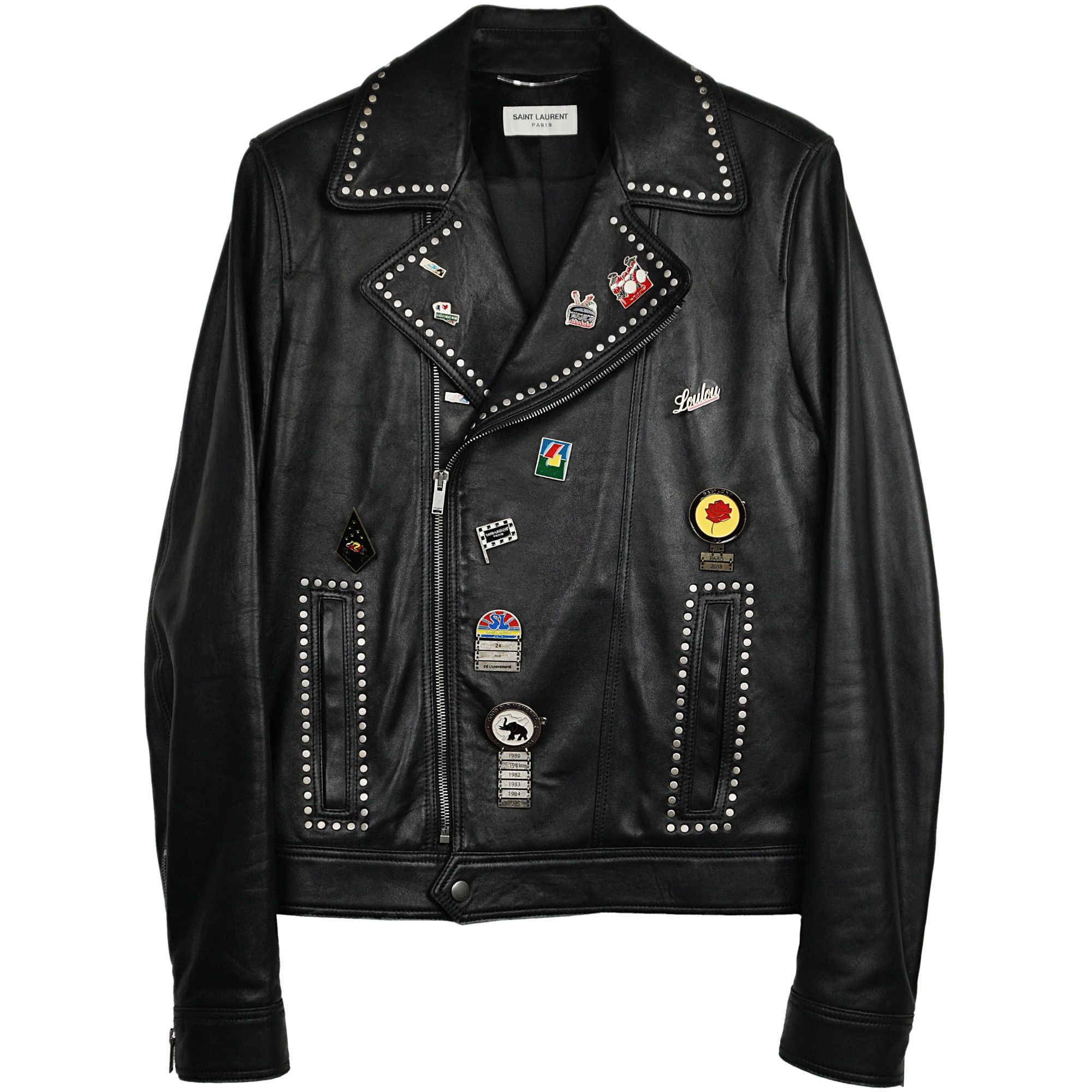 Hedi Slimane × Saint Laurent Paris 15FW L00 Motorcycle Leather