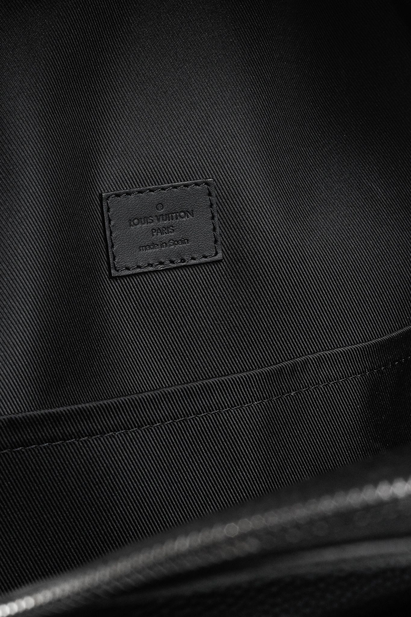 Louis Vuitton Louis Vuitton Takeoff Black Leather LV Monogram Backpack Size ONE SIZE - 13 Thumbnail
