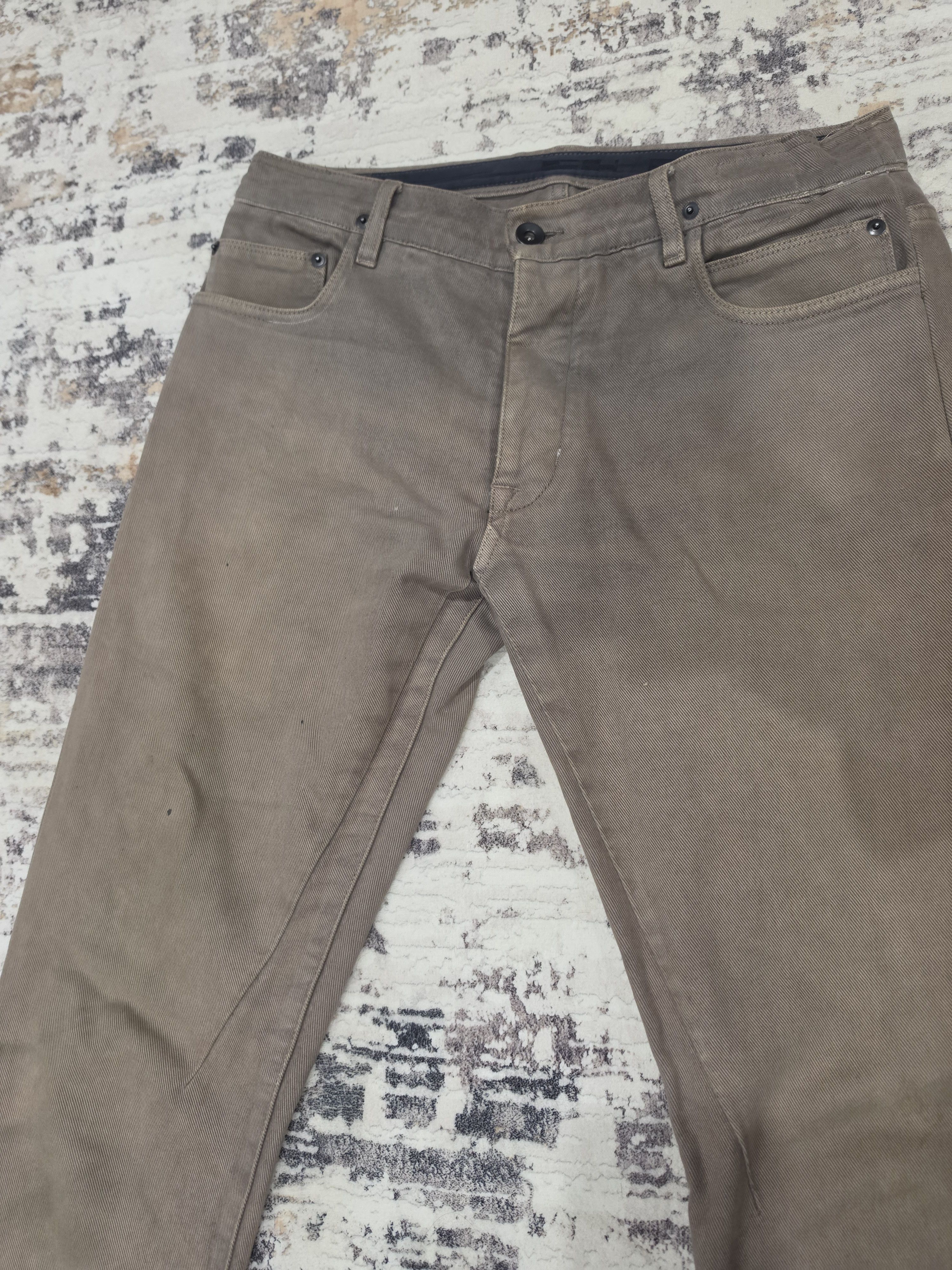 Rick Owens Extremely Rare FW07 EXPLODER Dark Dust Detroit Cut Size US 30 / EU 46 - 3 Thumbnail