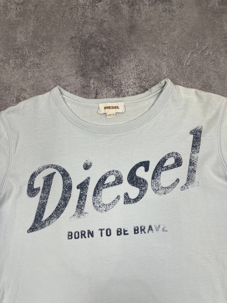 Diesel Diesel Men Vintage Cotton T-Shirt Light Size M Size US M / EU 48-50 / 2 - 2 Thumbnail