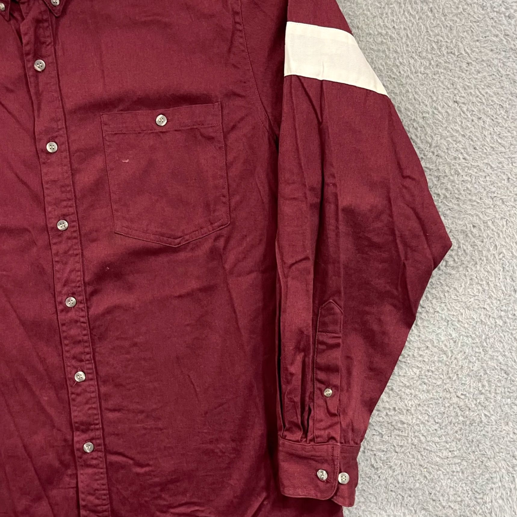 Vintage VINTAGE Miller Stockman Shirt Mens Large Red Western Cowboy Button 90s Workwear Size US L / EU 52-54 / 3 - 5 Thumbnail