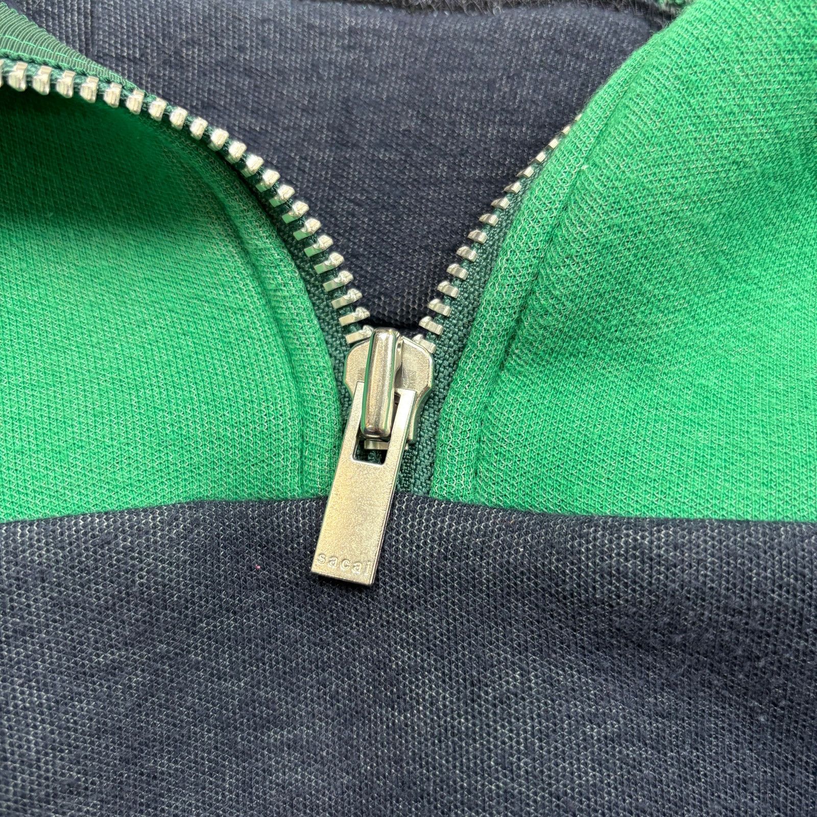 Japanese Brand × Sacai Sacai Colorblock Sponge Long Hoodie Men's 1 / Small Japan Size US S / EU 44-46 / 1 - 4 Thumbnail