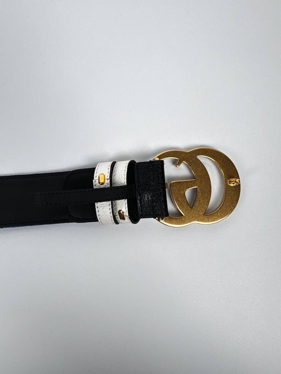 Gucci Gucci Adidas GG Monogram leather belt Size 30 - 7 Thumbnail