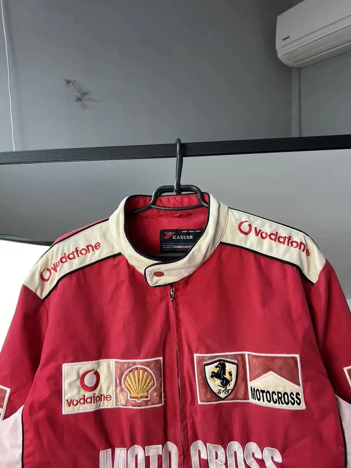 Formula 1 × NASCAR Vintage Ferrari Vodafone jacket bomber Red Bull F1 Racing Size US XL / EU 56 / 4 - 6 Thumbnail