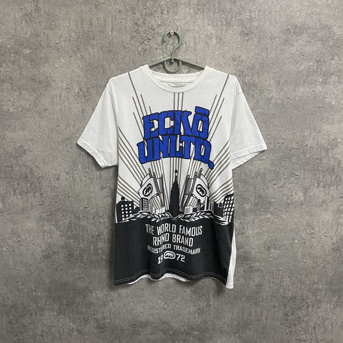 Ecko Unltd. Vintage Ecko Unltd T Shirt Big Logo Baggy Y2K Avantgarde 90s Size US M / EU 48-50 / 2 - 1 Thumbnail