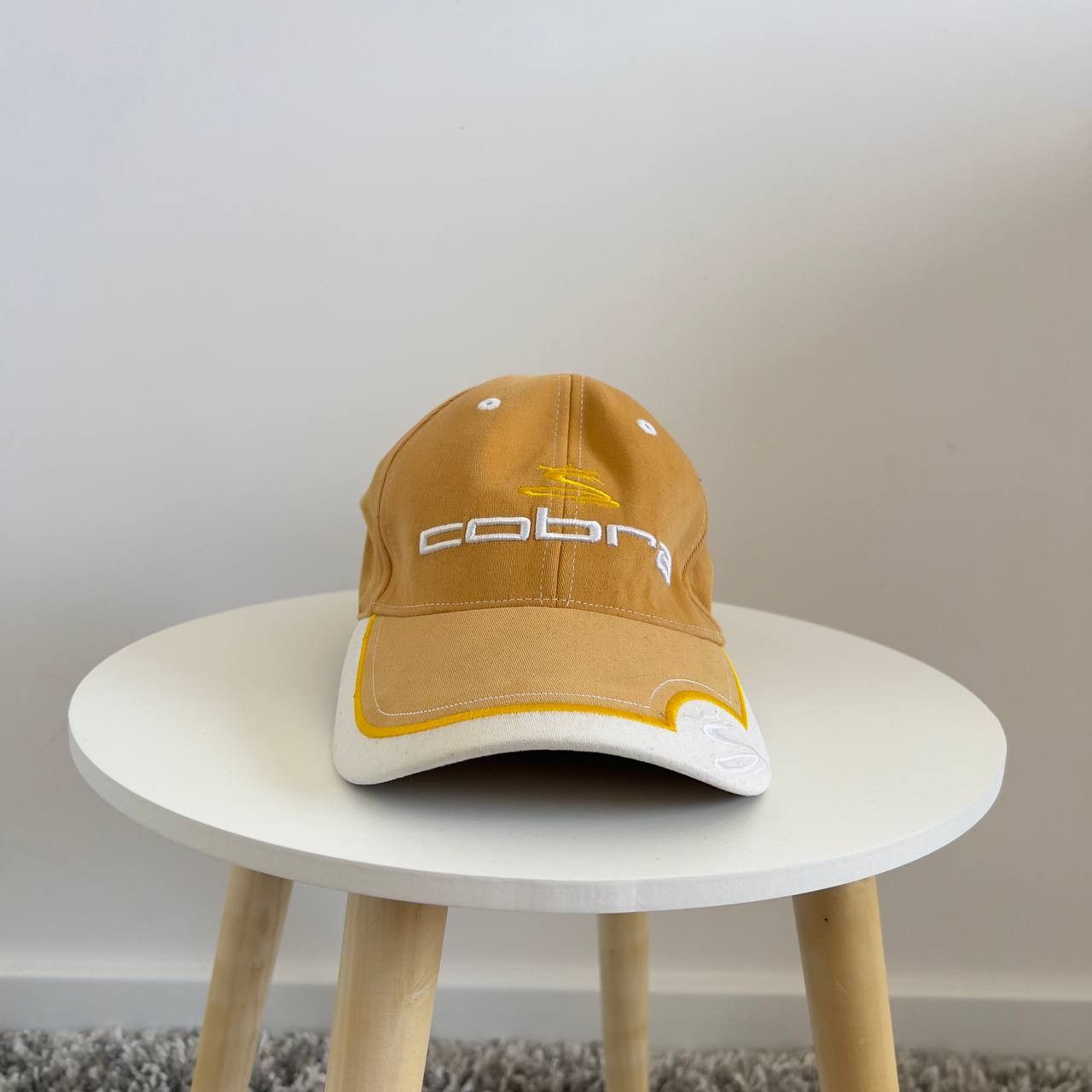 Cobra Vintage Cobra Basseball Cap Yellow One Size Size ONE SIZE - 2 Thumbnail