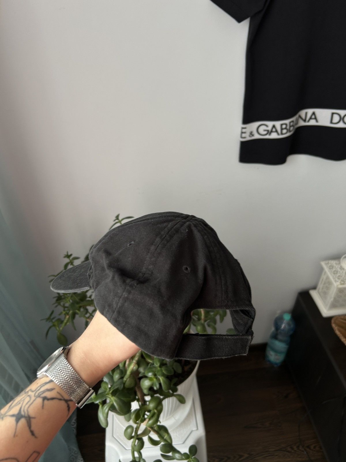 Balenciaga Balenciaga Bb Mode/Cap/L/Black/Plain/Balenciaga 92Z76 Size ONE SIZE - 3 Thumbnail