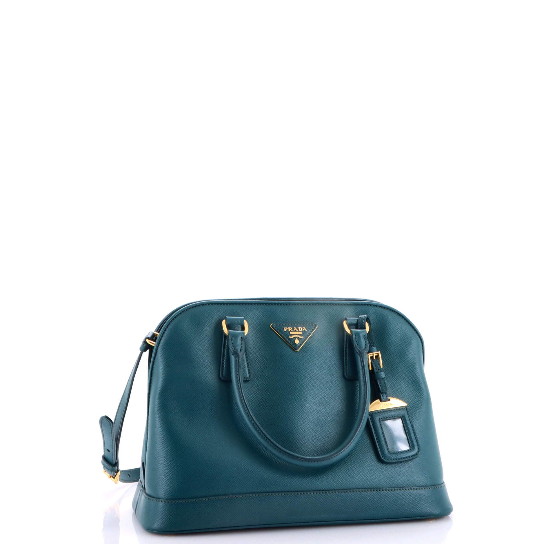 Prada Open Promenade Bag Saffiano Leather Medium Size ONE SIZE - 1 Thumbnail