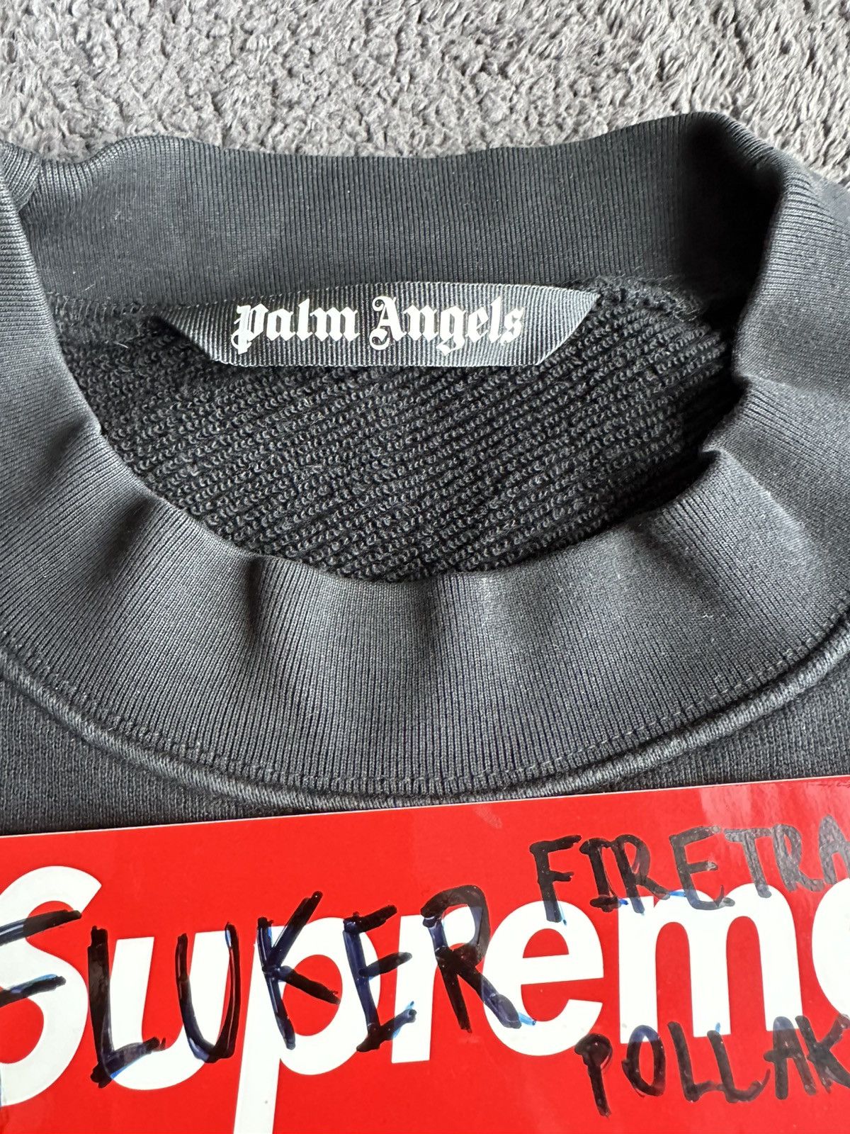 Palm Angels Palm Angels Butterfly Crew Sweat Size XXL Size US XL / EU 56 / 4 - 4 Thumbnail