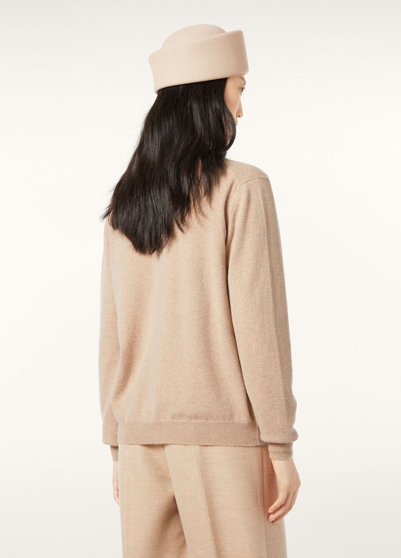 Loro Piana o1srvl11e0526 FAP2439 Classic Cardigan in Beige Size L / US 10 / IT 46 - 5 Thumbnail