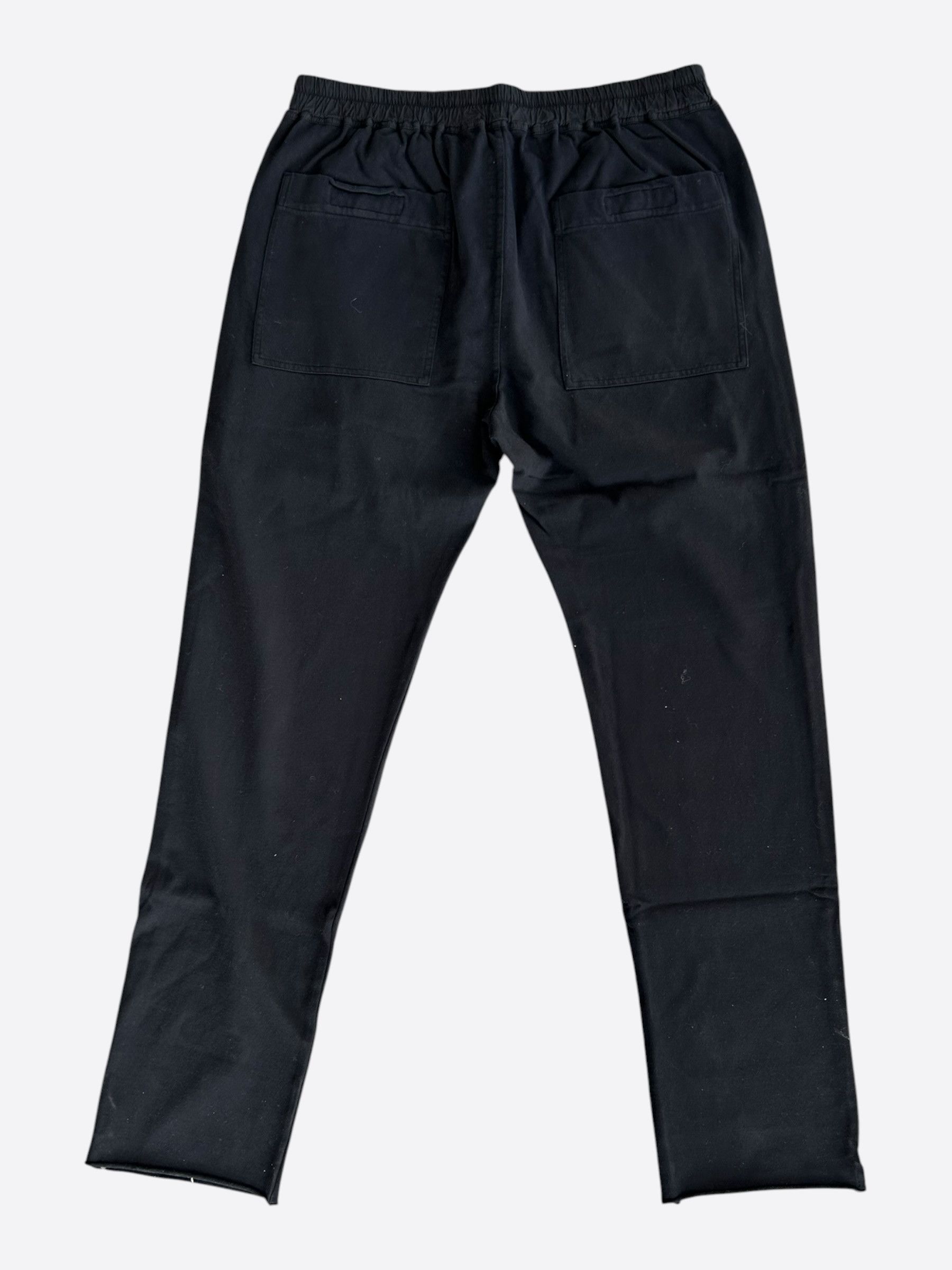 Rick Owens Rick Owens Black Berlin Sweatpants Size US 36 / EU 52 - 2 Thumbnail