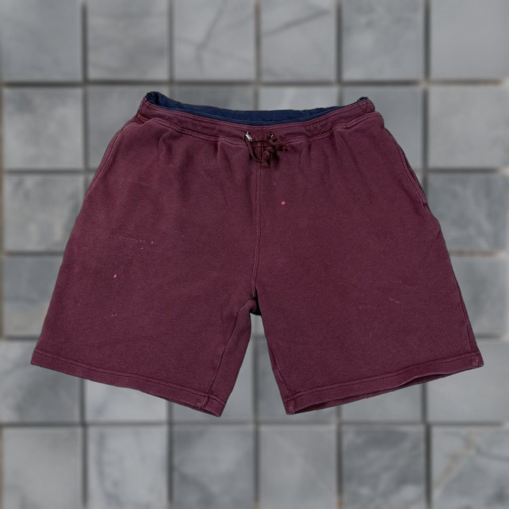 Gap VINTAGE Gap Shorts Mens M Blue Denim Corduroy 90s Hip Hop Beach Casual Distressed Faded Pockets Size US 31 - 1 Thumbnail