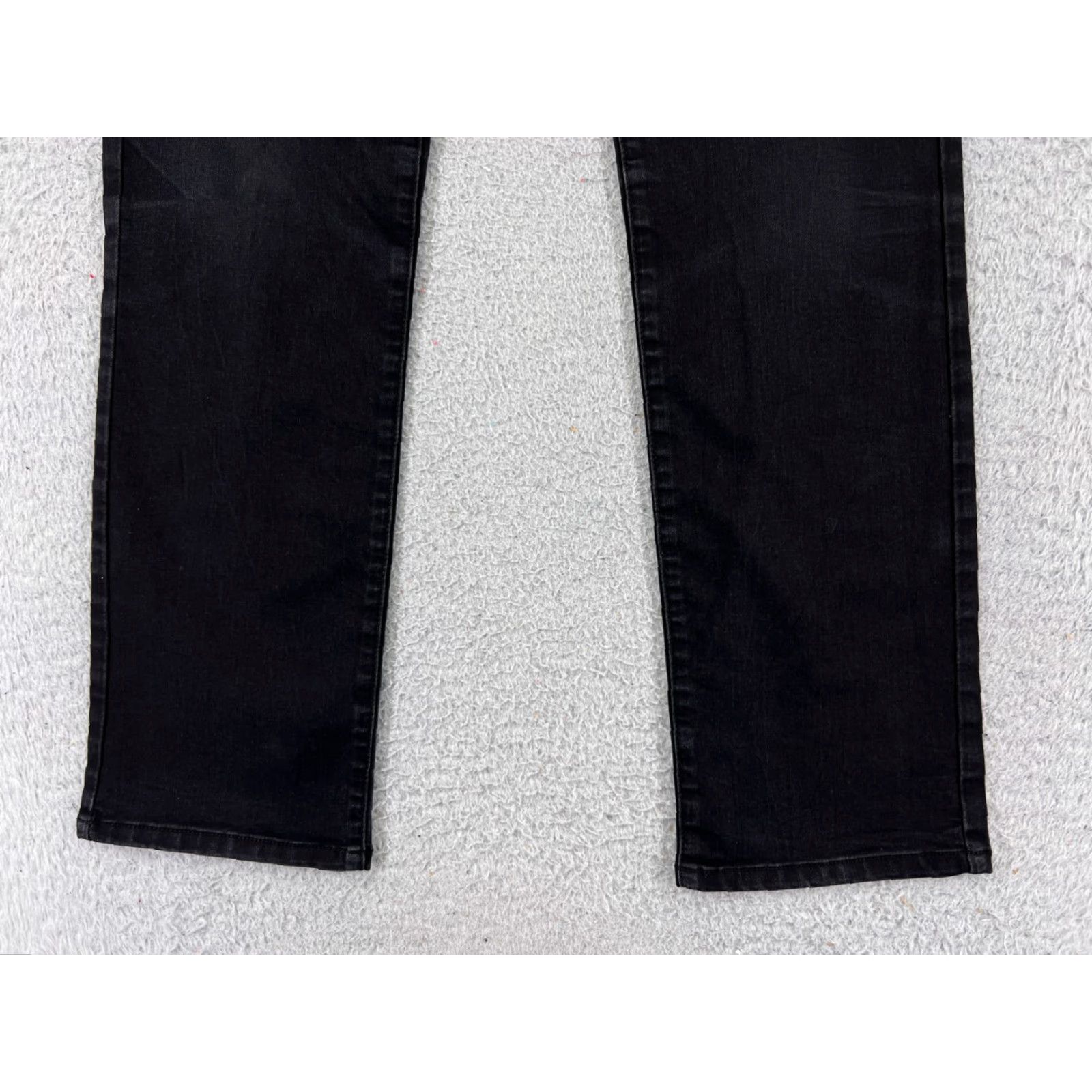 Calvin Klein Calvin Klein Women's Jeans 4 Black Denim Straight Leg Stretch Cotton 28x30 Fall Winter Womens Size 27" / US 4 / IT 40 - 3 Thumbnail