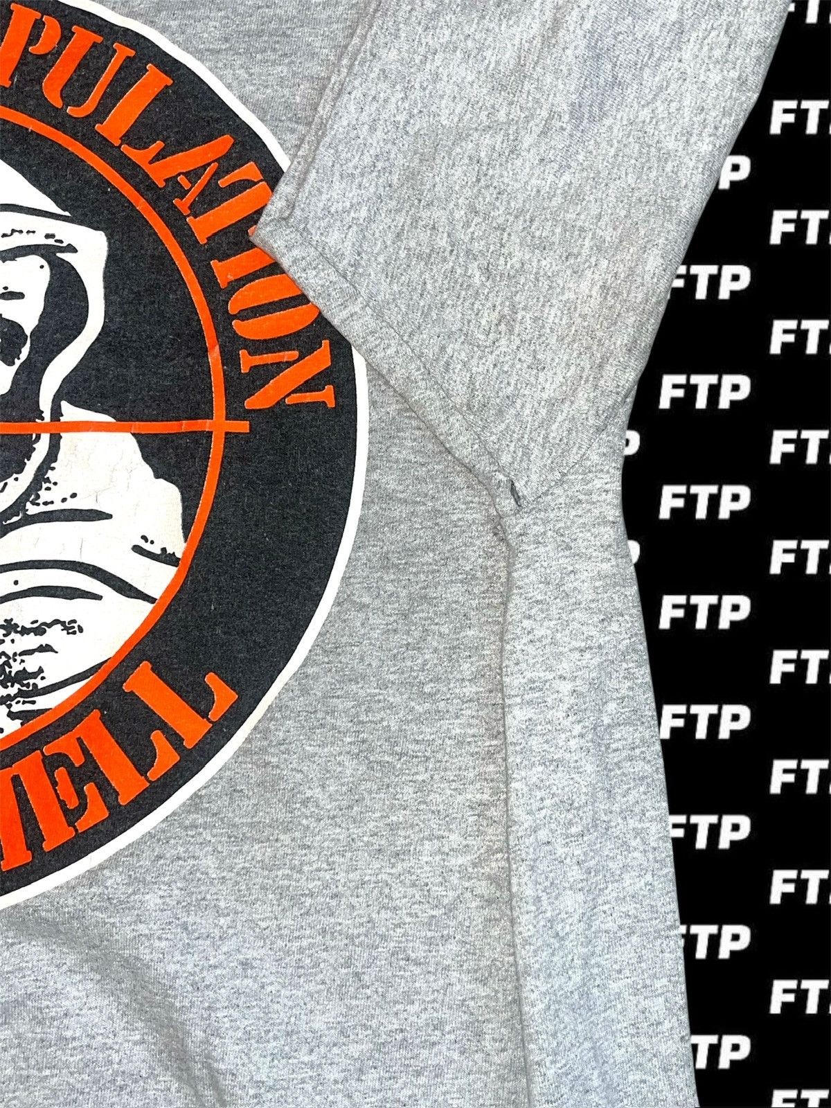Fuck The Population FTP Fuck The Population Reaper Tee Gray Size Large Size US L / EU 52-54 / 3 - 4 Thumbnail