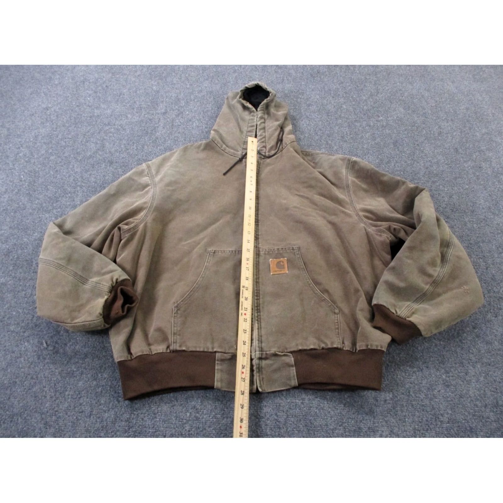 Carhartt VINTAGE Carhartt Jacket Men 2XL Quilted Lined Duck Active Workwear Outdoor JQ282 Size US XXL / EU 58 / 5 - 3 Thumbnail