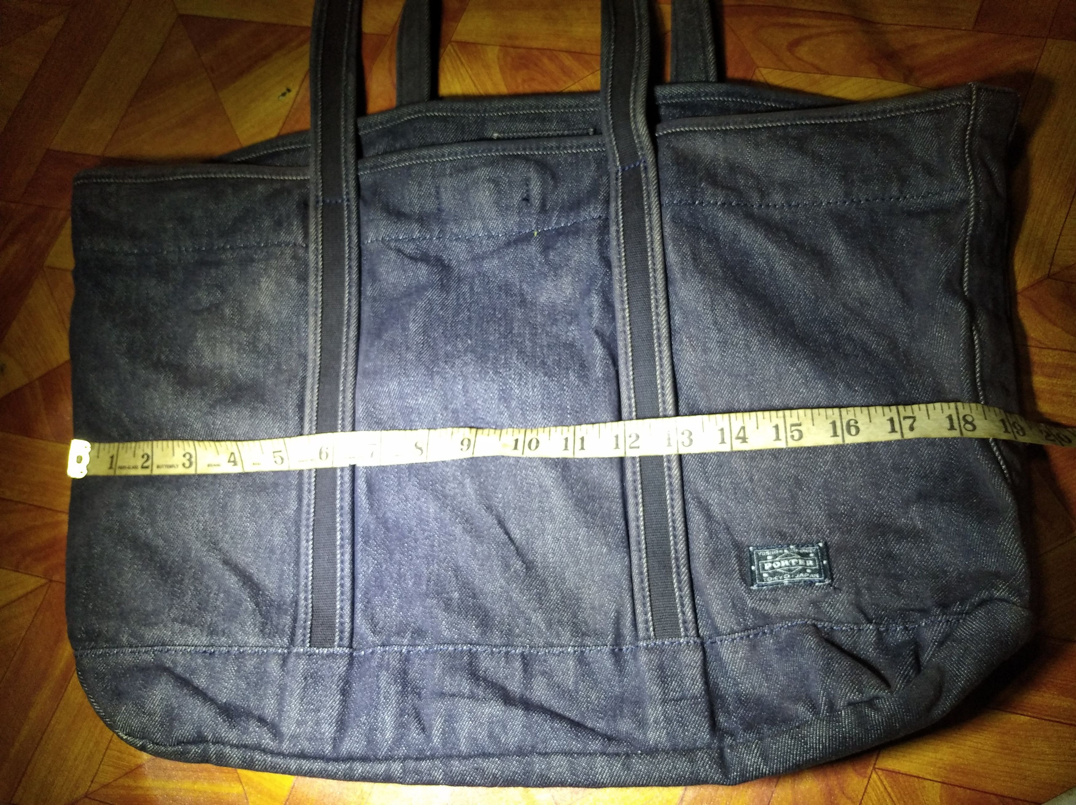 Head Porter × Japanese Brand × Porter Porter tote bag jeans Size ONE SIZE - 10 Thumbnail