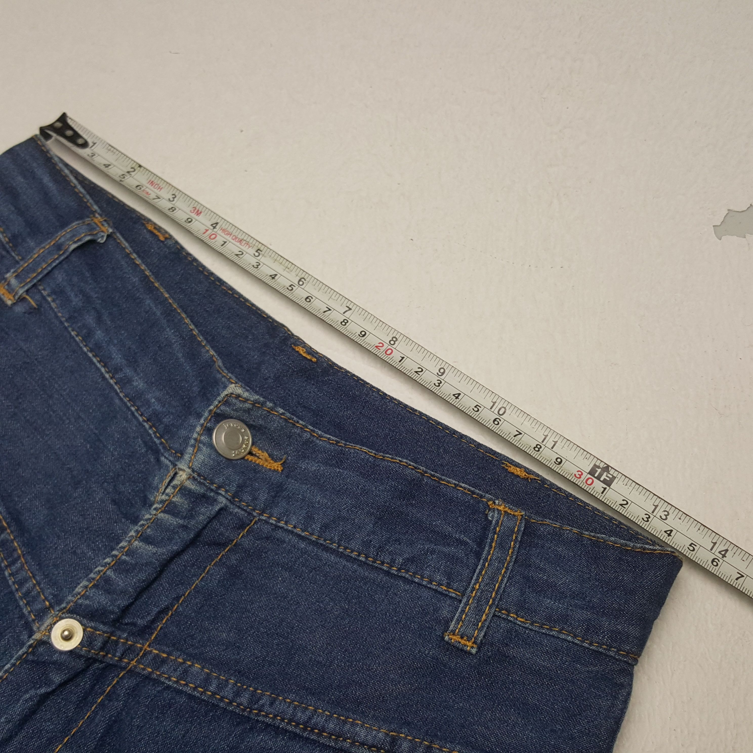 Issey Miyake × Vintage × mercibeaucoup Vintage Mercibeaucoup by Issey Miyake Designer Denim Jeans Size US 27 - 7 Thumbnail