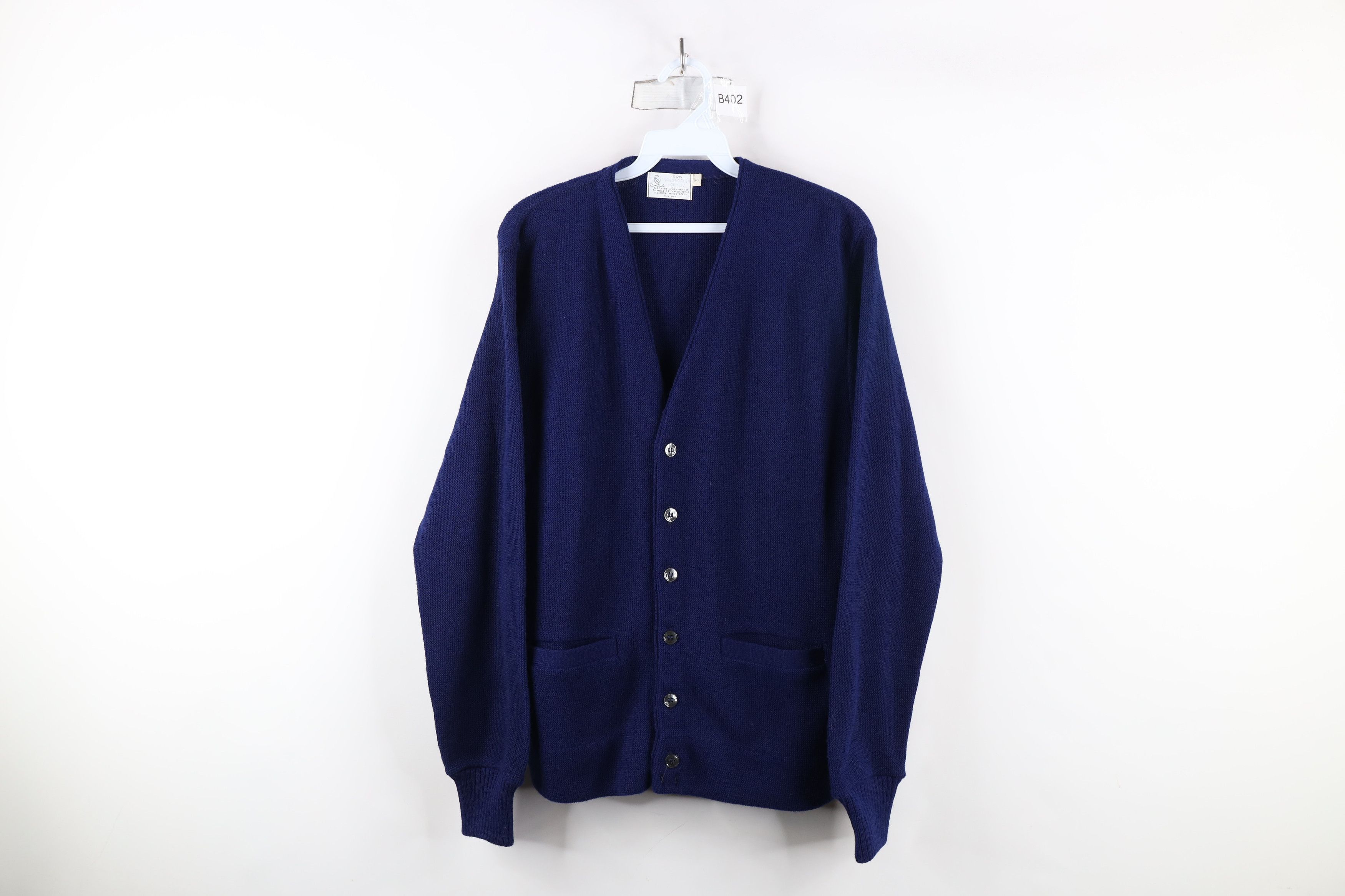 Vintage Vintage 50s 60s Streetwear Kurt Cobain Cardigan Sweater USA Size US M / EU 48-50 / 2 - 1 Thumbnail