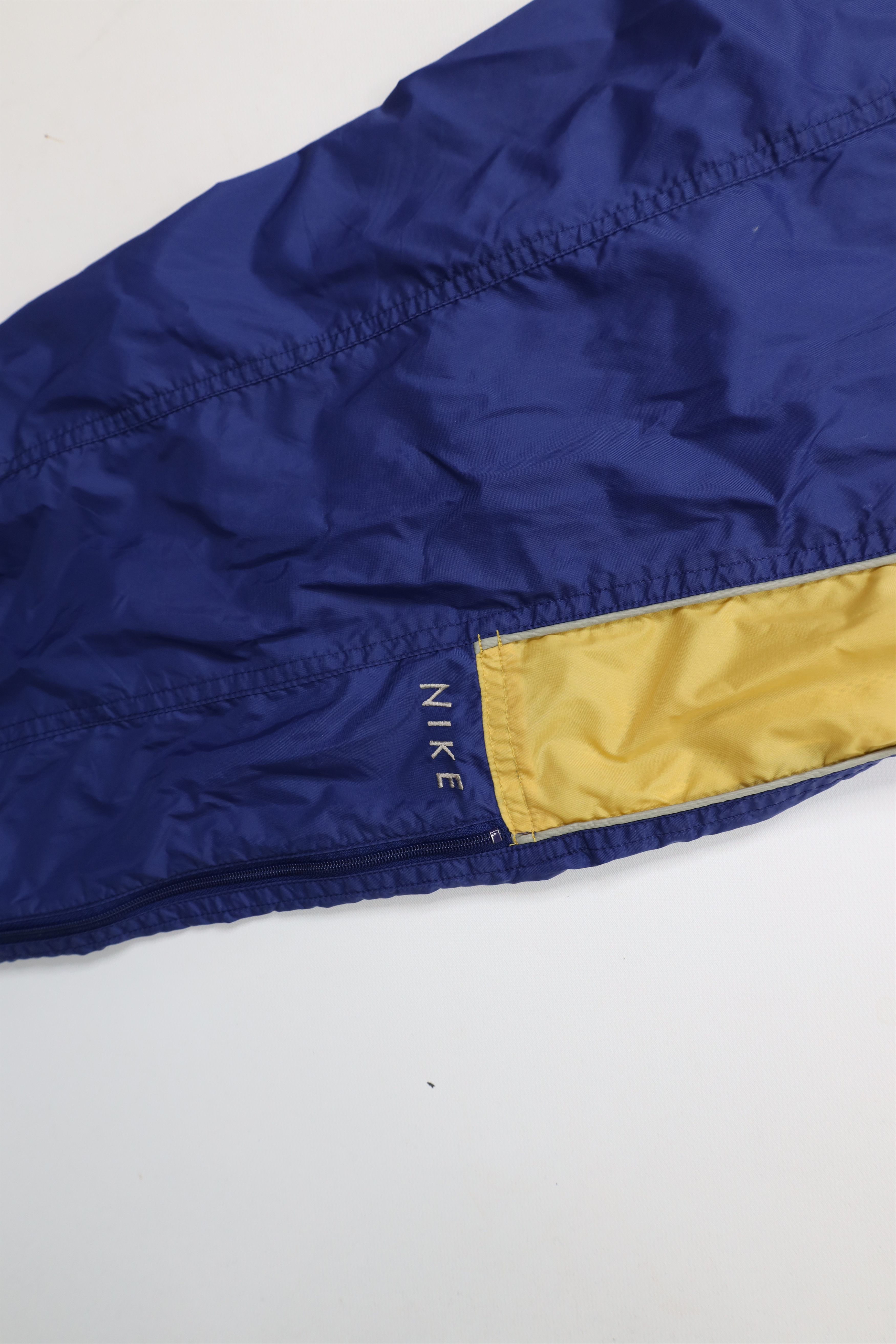 Nike × Vintage Vintage 90s Nike Swoosh Lined Wide Leg Windbreaker Pants Size US 40 / EU 56 - 5 Thumbnail