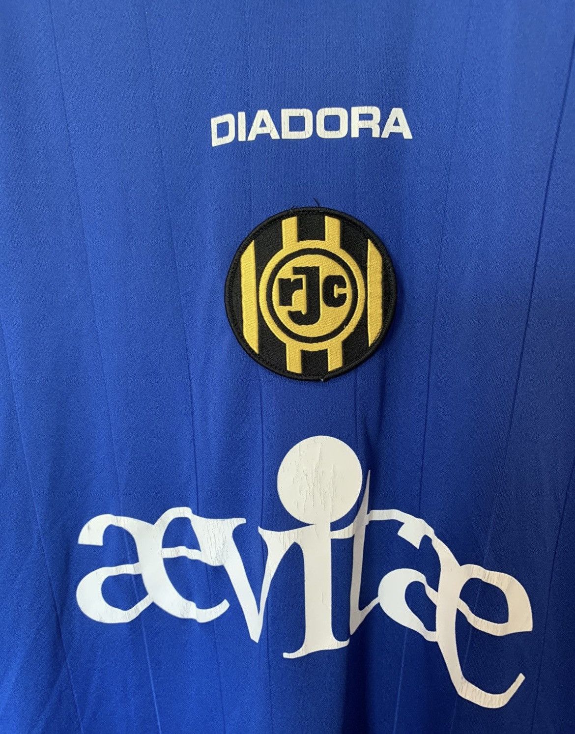 Diadora × Vintage RODA JC DIADORA 2009/2010 HOME KIT SOCCER JERSEY LONGSLEEVE Size US XL / EU 56 / 4 - 3 Thumbnail