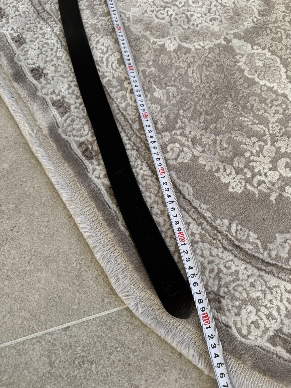 Armani Vintage Armani Monogram Big Buckley Belt Y2K Size ONE SIZE - 3 Thumbnail