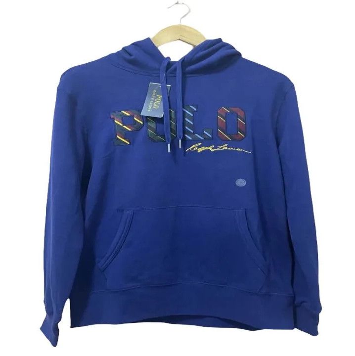 Polo Ralph Lauren Polo Ralph Lauren Letter Print Hooded Sweatshirt Size US S / EU 44-46 / 1 - 1 Thumbnail