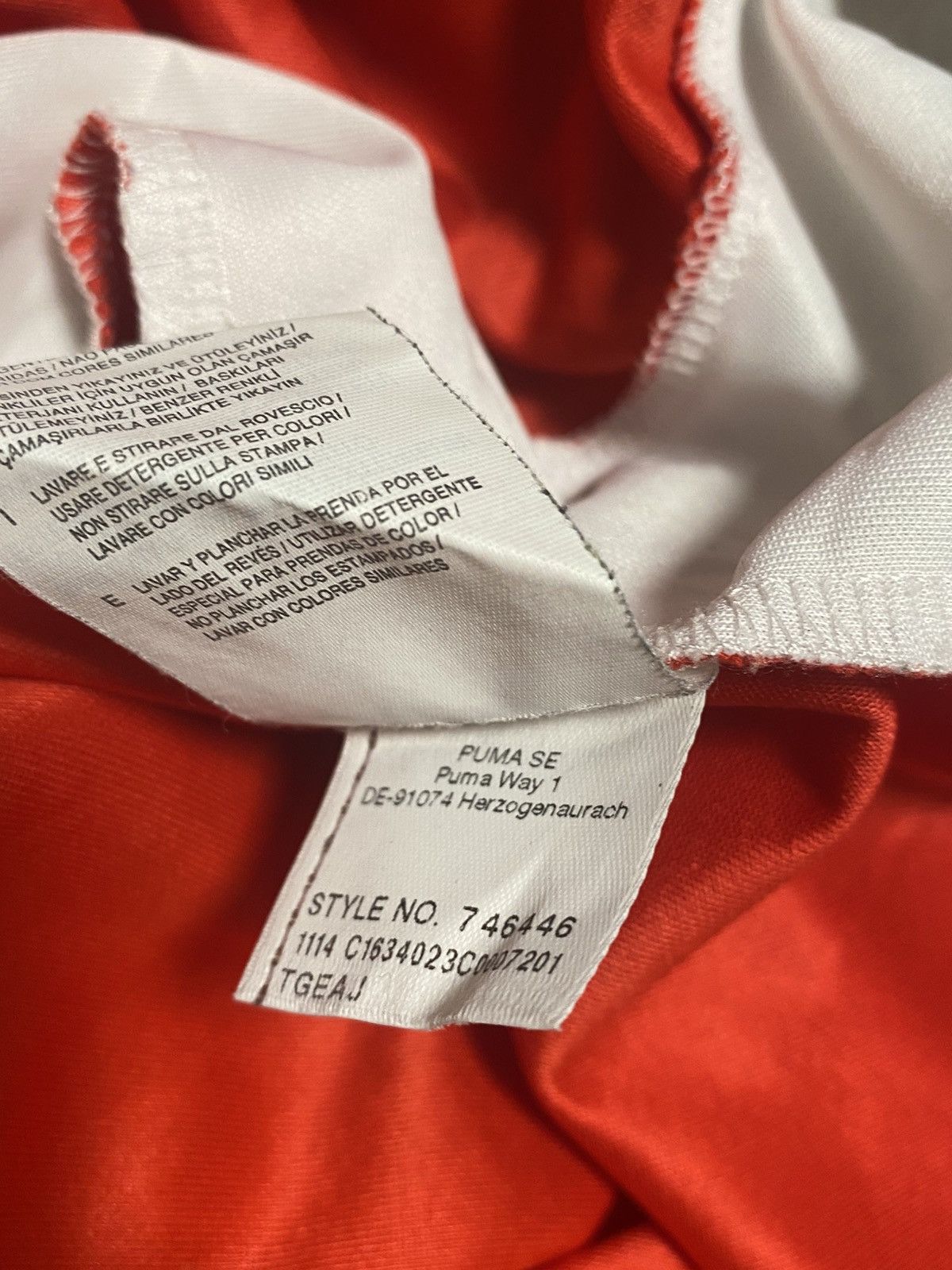 Puma Puma Arsenal 2014 2015 Home Football Shirt Soccer Jersey Size US M / EU 48-50 / 2 - 12 Thumbnail
