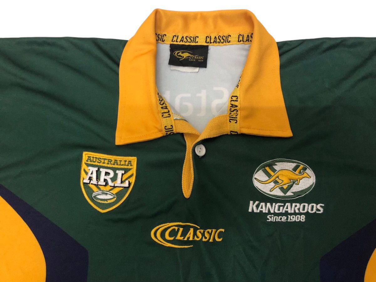 KangaROOS × Playstation × Vintage KANGAROOS 🦘 AUSTRALIA ARL CLASSIC RUGBY JERSEY PLAYSTATION Size US XL / EU 56 / 4 - 5 Thumbnail