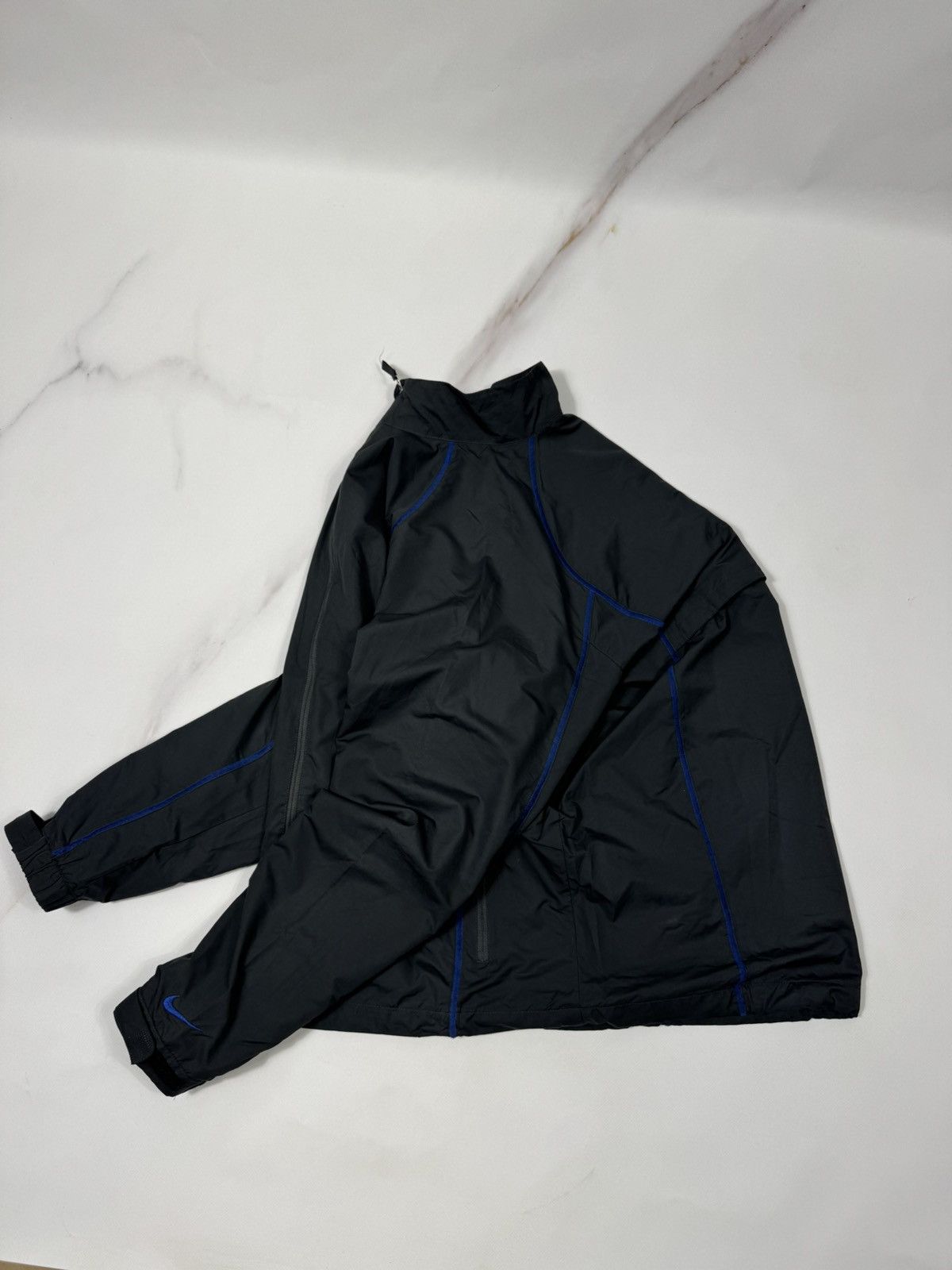 Nike Vintage Nike Nylon Drill Y2k Baggy Jacket Size US L / EU 52-54 / 3 - 1 Thumbnail