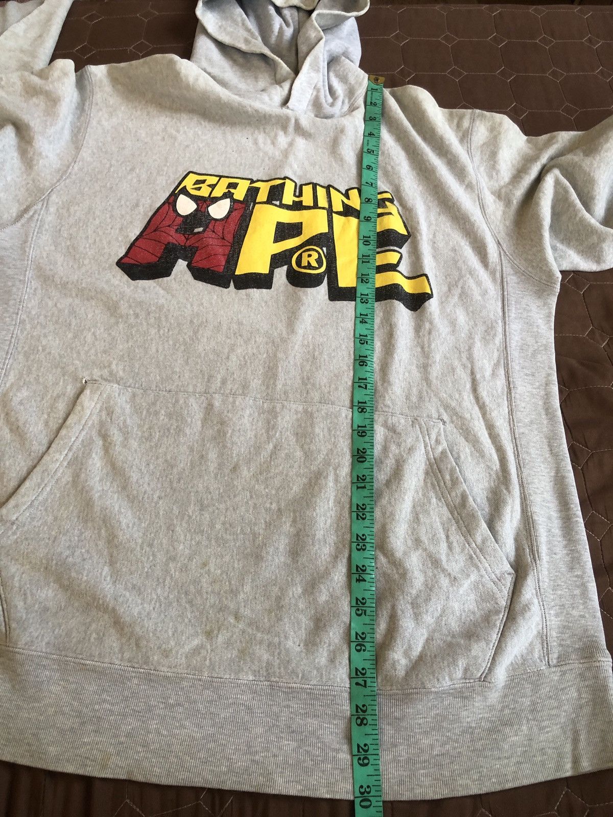 Bape × Nigo RARE OG Circa 2005 A Bathing Ape x Spiderman Pullover Hoodie Size US L / EU 52-54 / 3 - 18 Thumbnail
